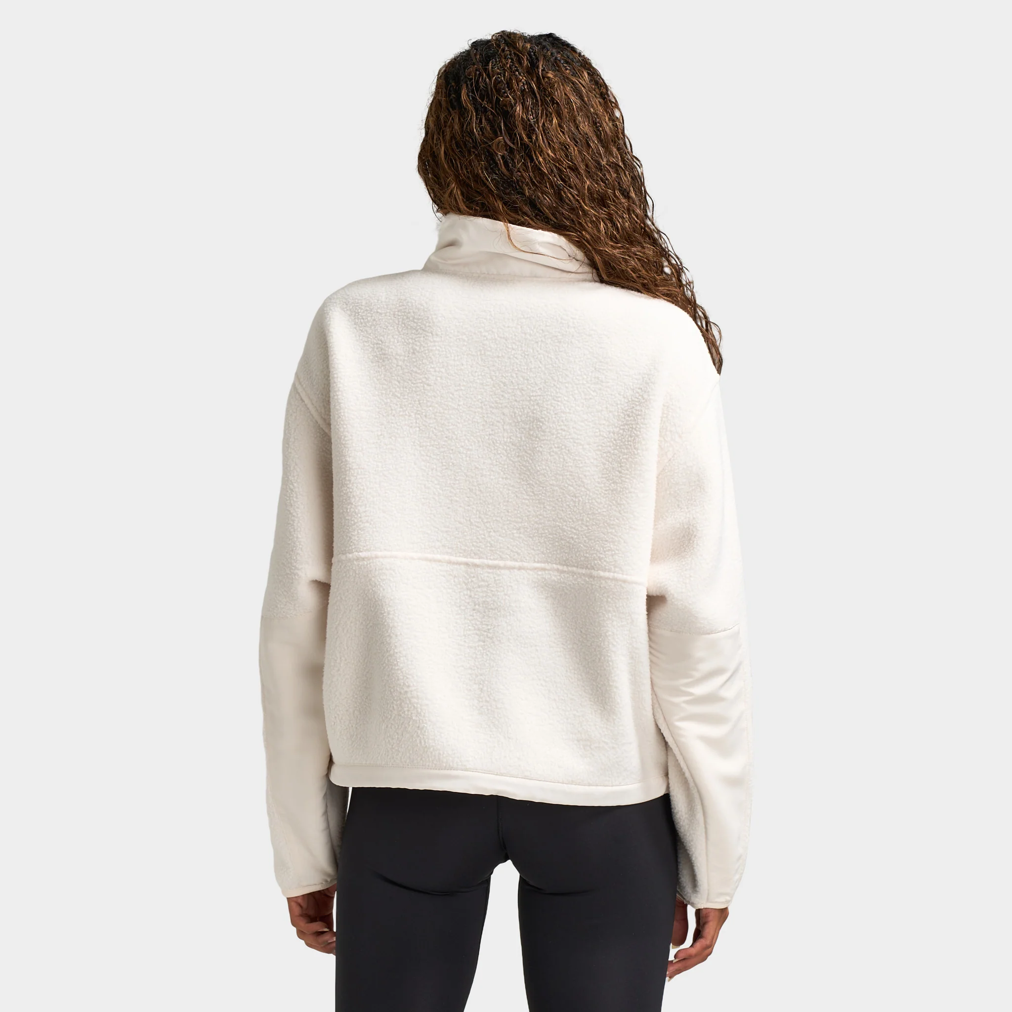 The North Face Women's Yumiori Off Peak Half Zip Jacket / White Dune - Image 2