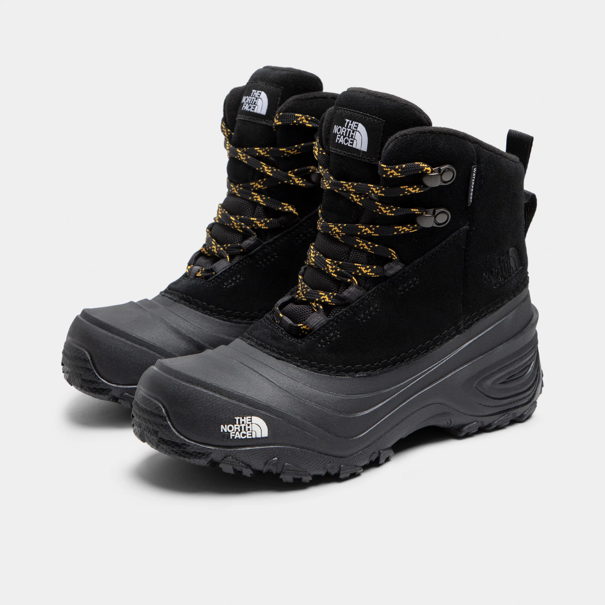 The North Face Juniors' Chilkat V Lace Waterproof Boot TNF Black / TNF Black - Image 2
