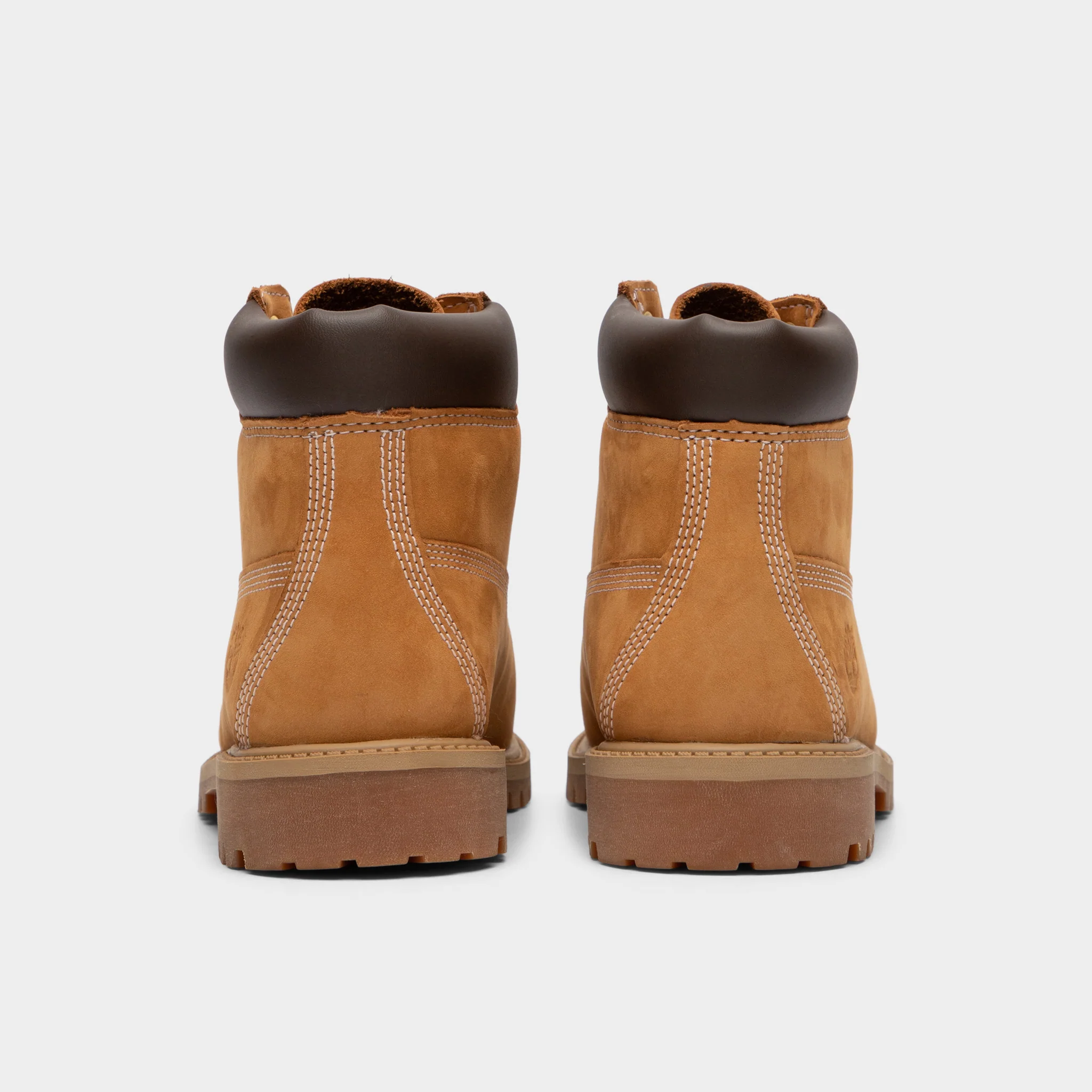 Timberland Children's 6-Inch Premium Waterproof Boot / Wheat Nubuck - Image 4
