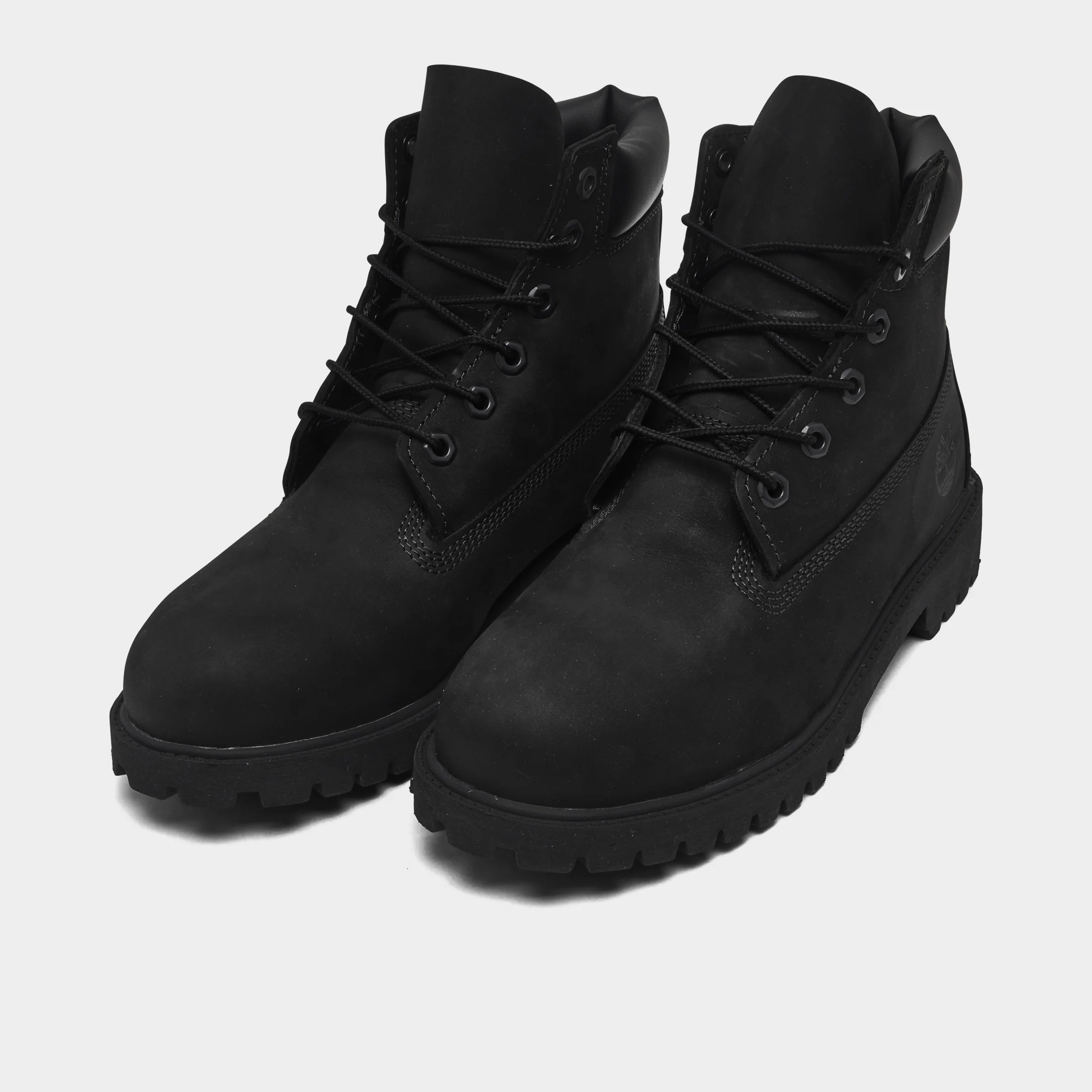 Timberland Juniors' 6-Inch Premium Lace Up Waterproof Boot / Black - Image 2