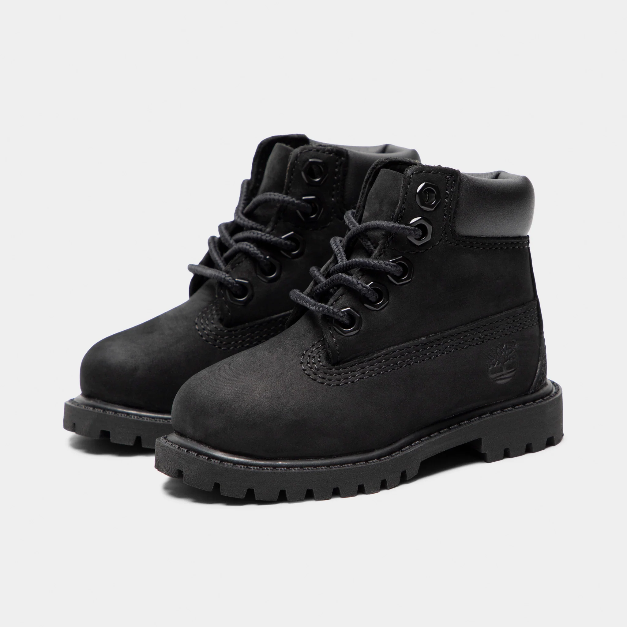 Timberland Toddlers' 6-Inch Premium Lace Up Waterproof Boot / Black - Image 2