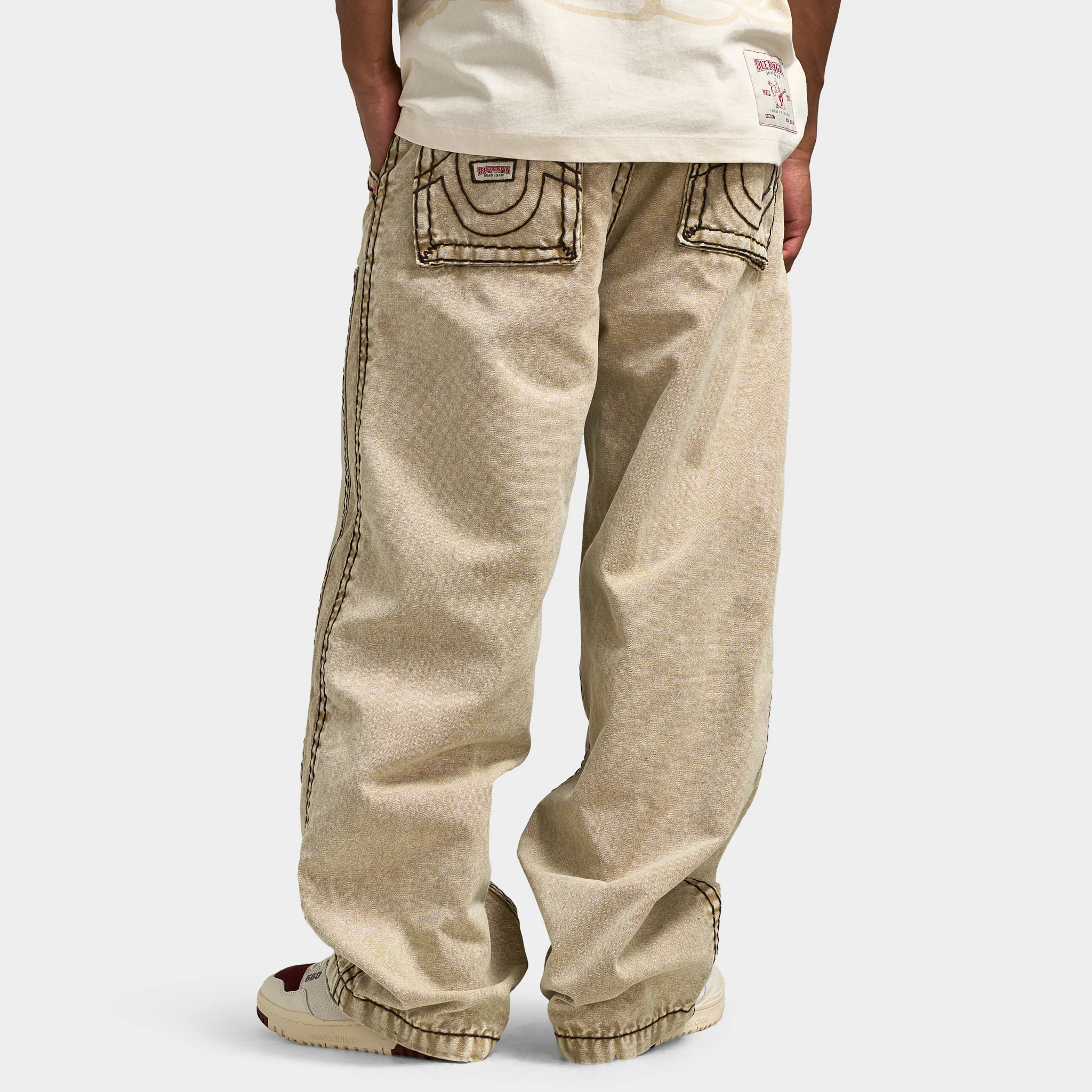 True Religion Baggy Canvas Carpenter Super T / Washed Canvas - Image 2