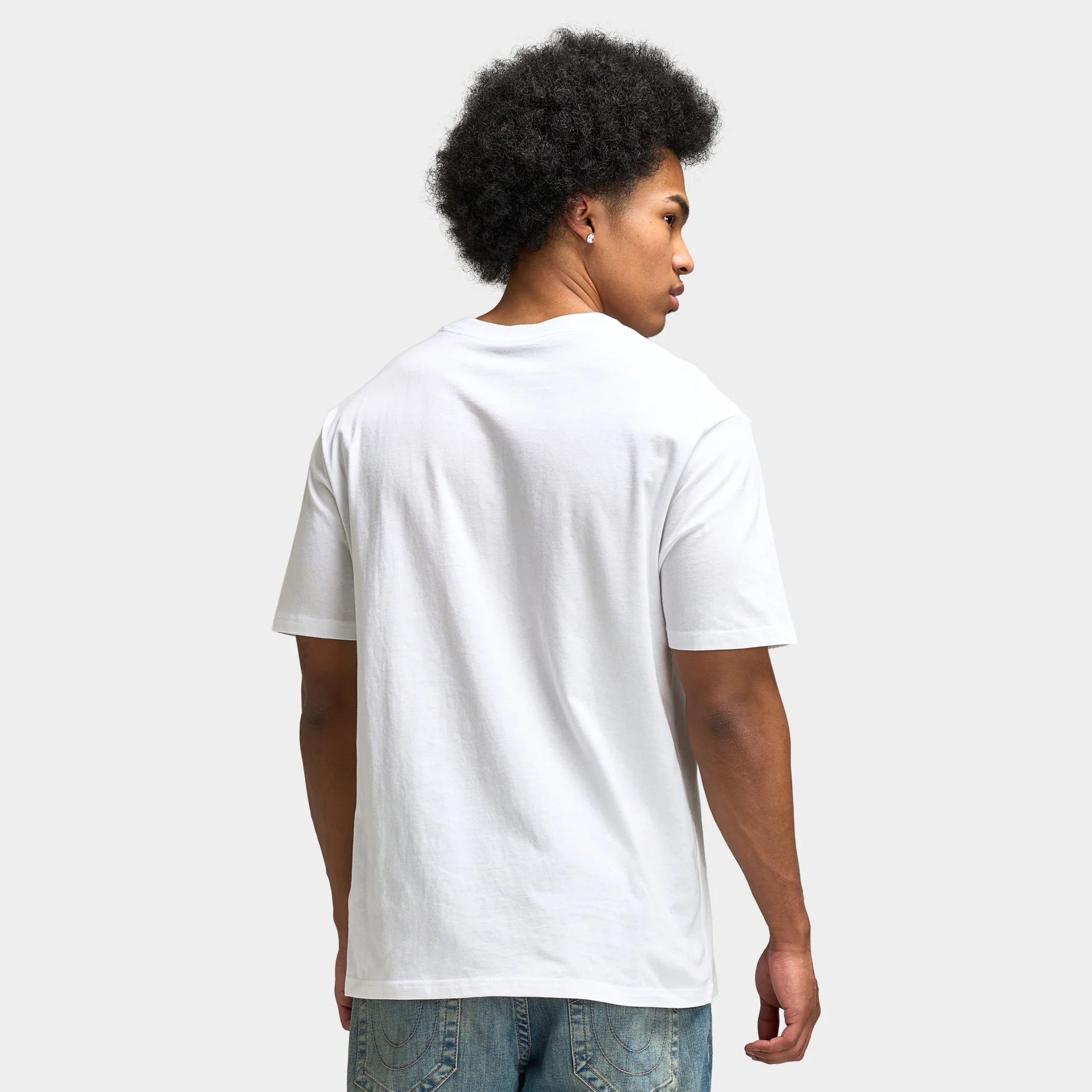 True Religion SS Original Stitch Tee / Optic White - Image 6