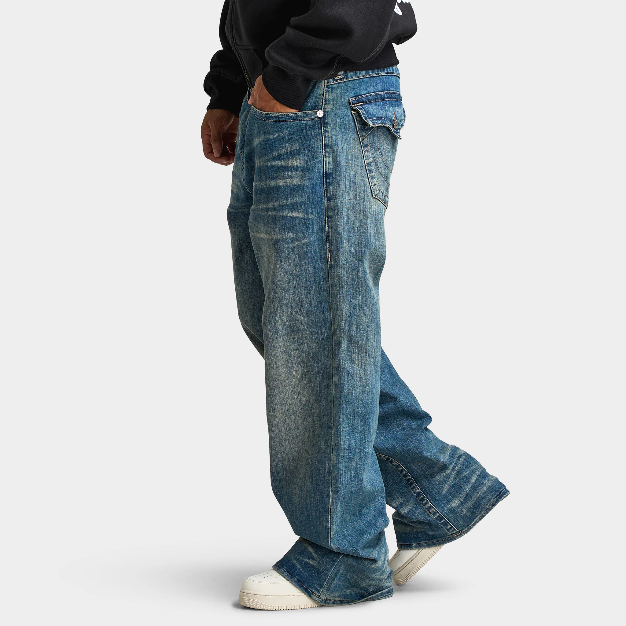 True Religion Vinny SN Flap Jeans / Blue - Image 3