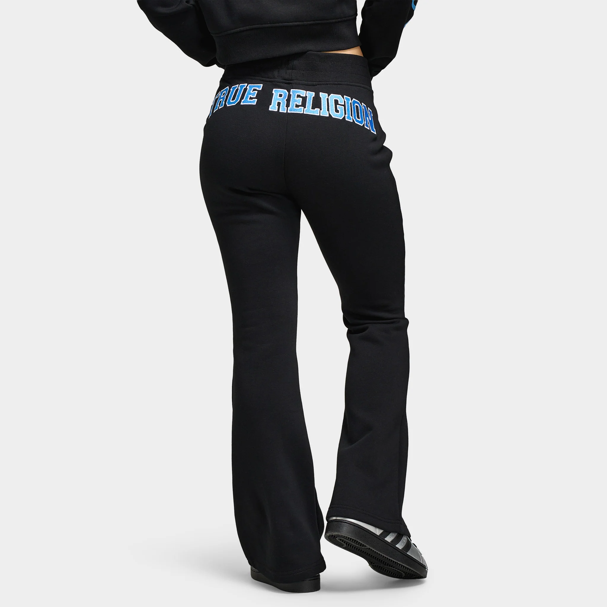 True Religion Women's Mid Rise Bootcut Pants / Black - Image 2