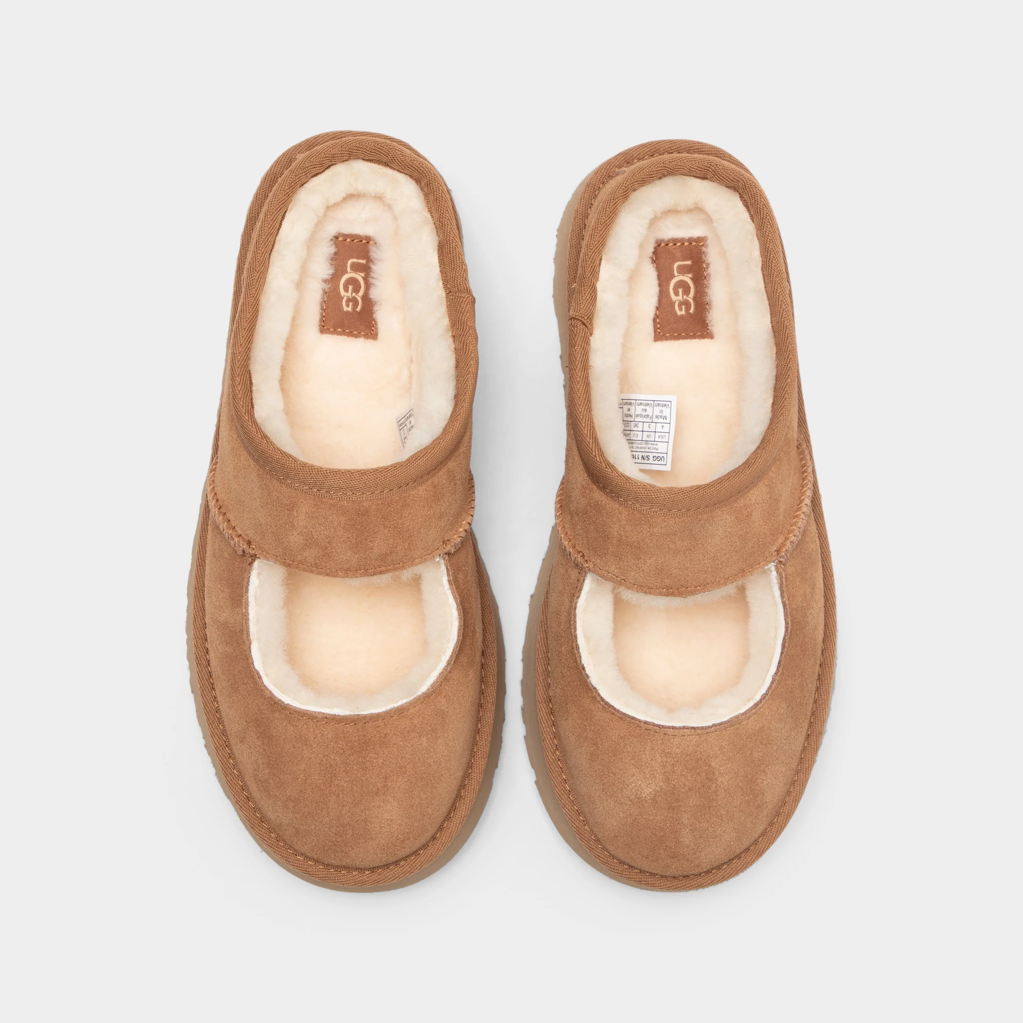 UGG Juniors' Bea Mary Jane / Chestnut - Image 5