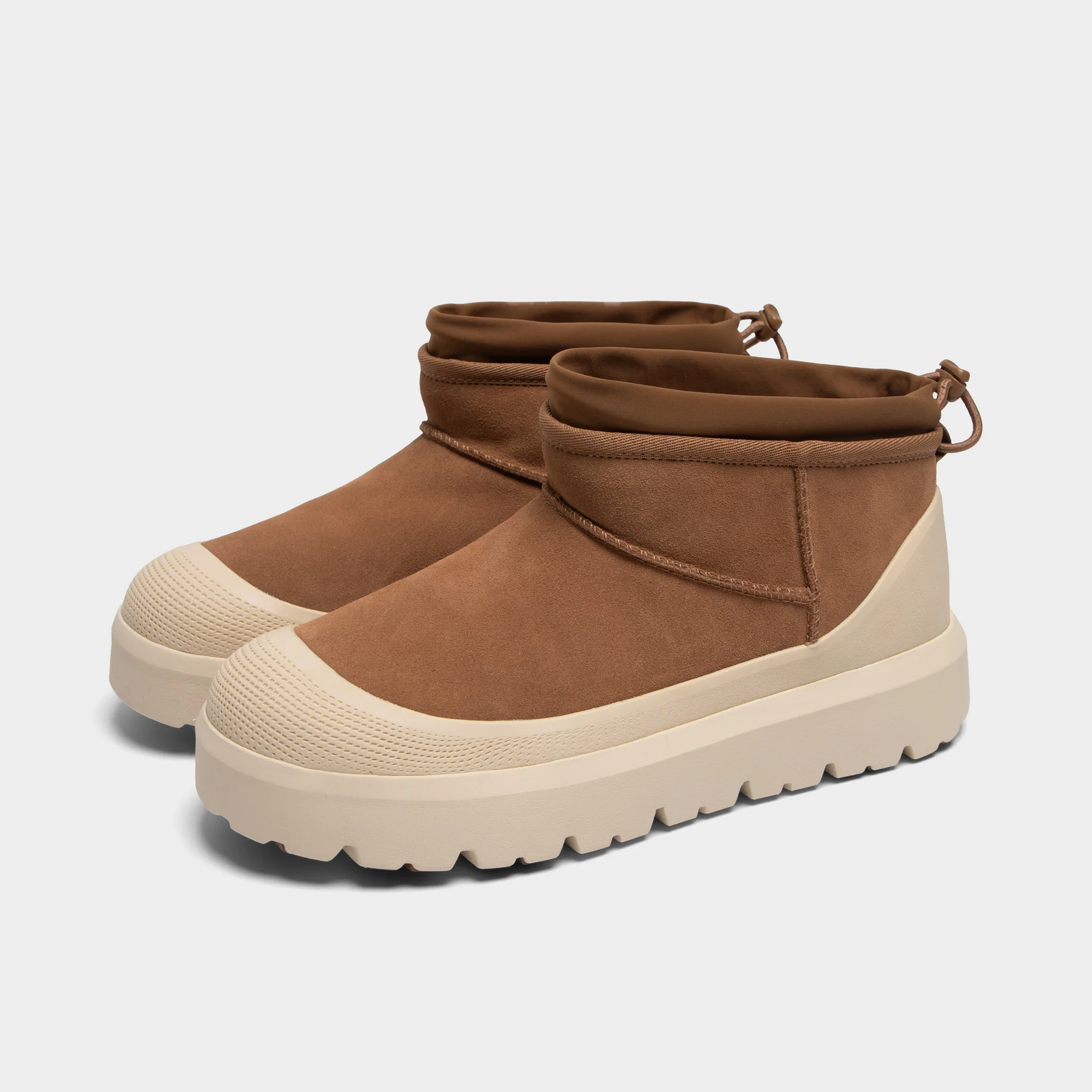 UGG Ultra Mini Hybrid Brown / Cream - Image 2