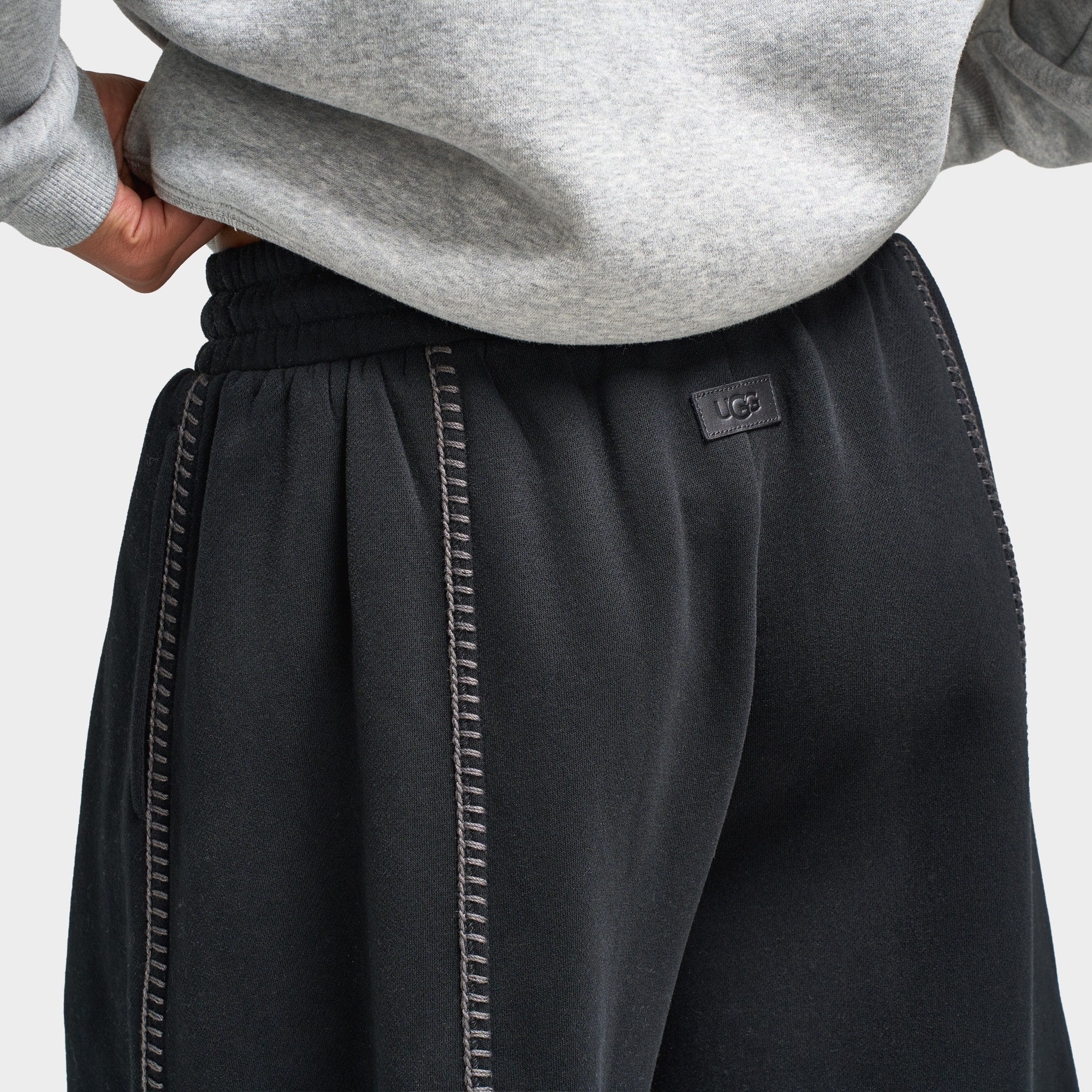 UGG Women's Classic Wide Leg Pant / Black - Image 5