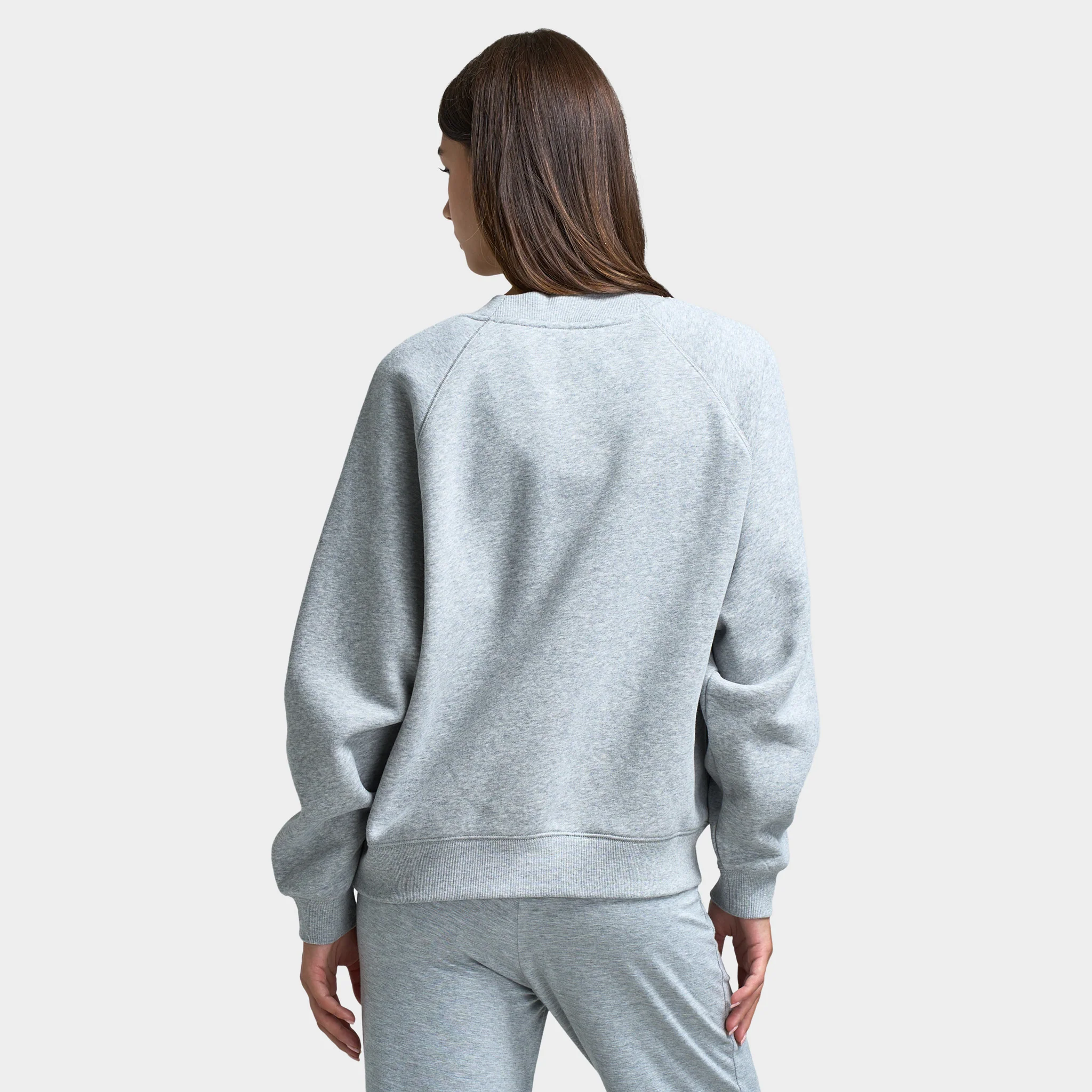 UGG Women's Logo Crewneck / Heather Grey - Image 2