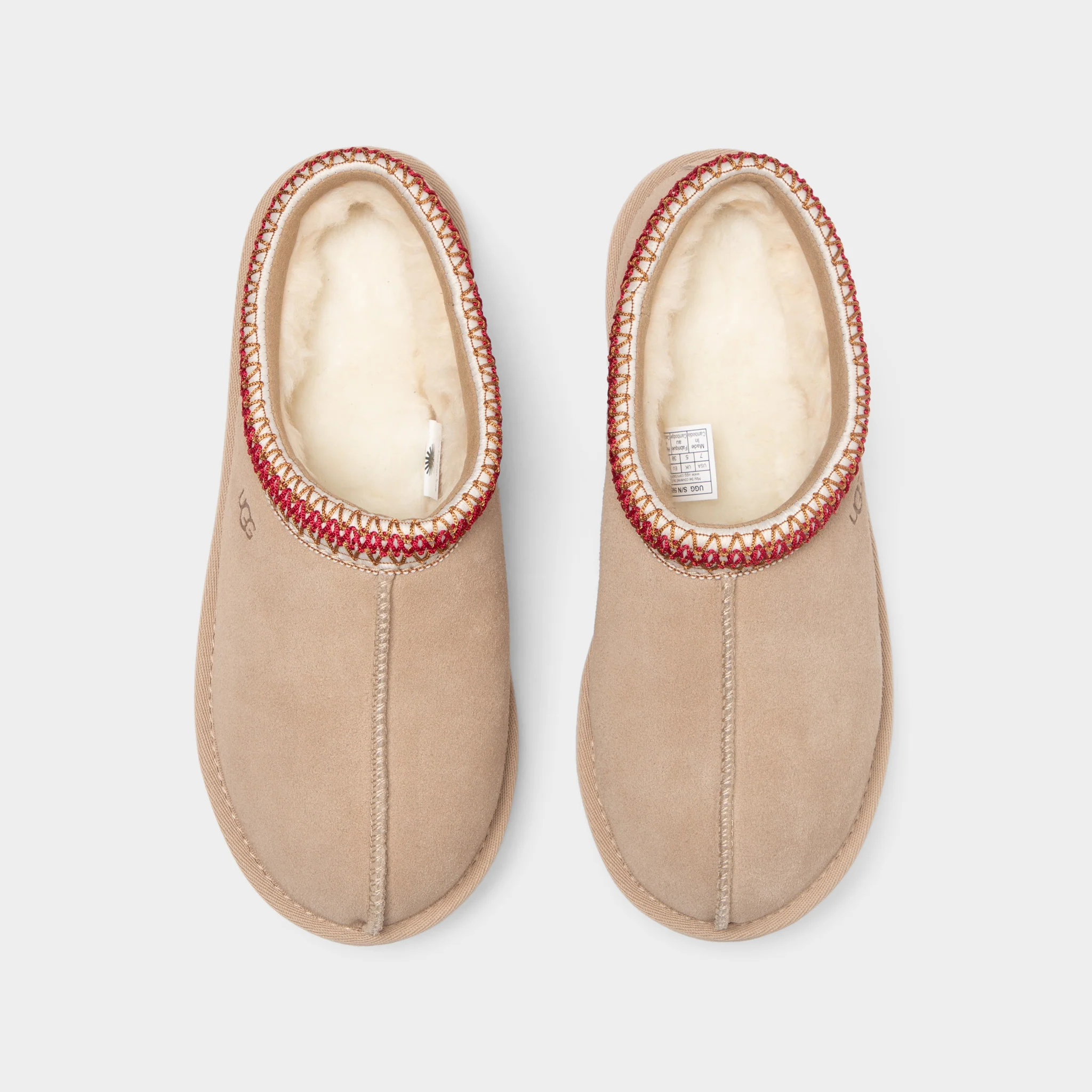 Ugg Women's Tasman Sand / Dark Cherry - Image 5