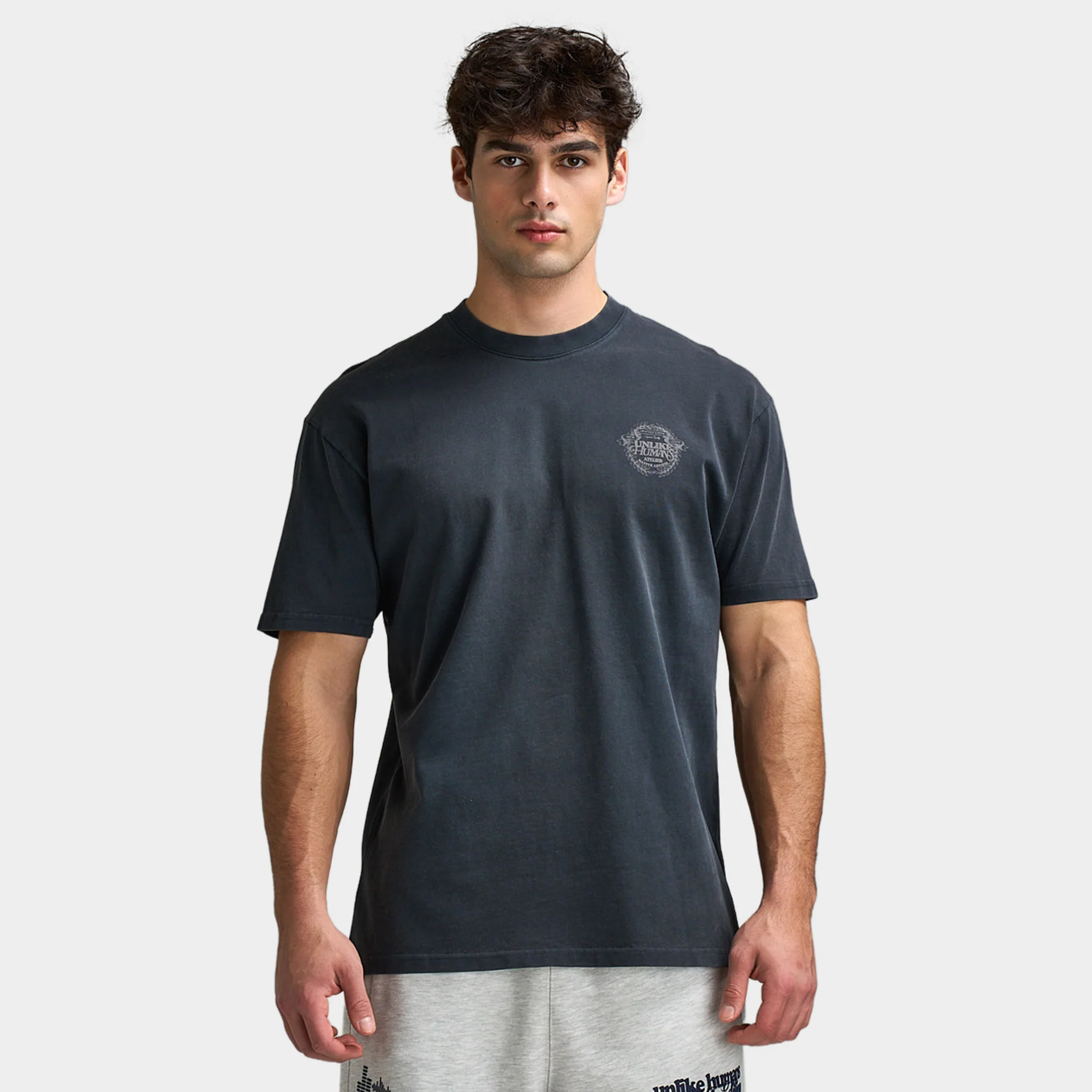Unlike Humans Atelier T-Shirt / True Black - Image 2