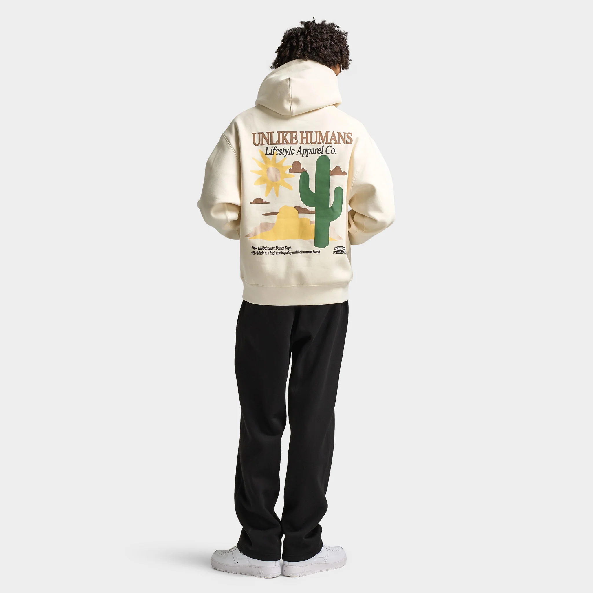 Unlike Humans Desert Hoodie / Tofu - Image 5