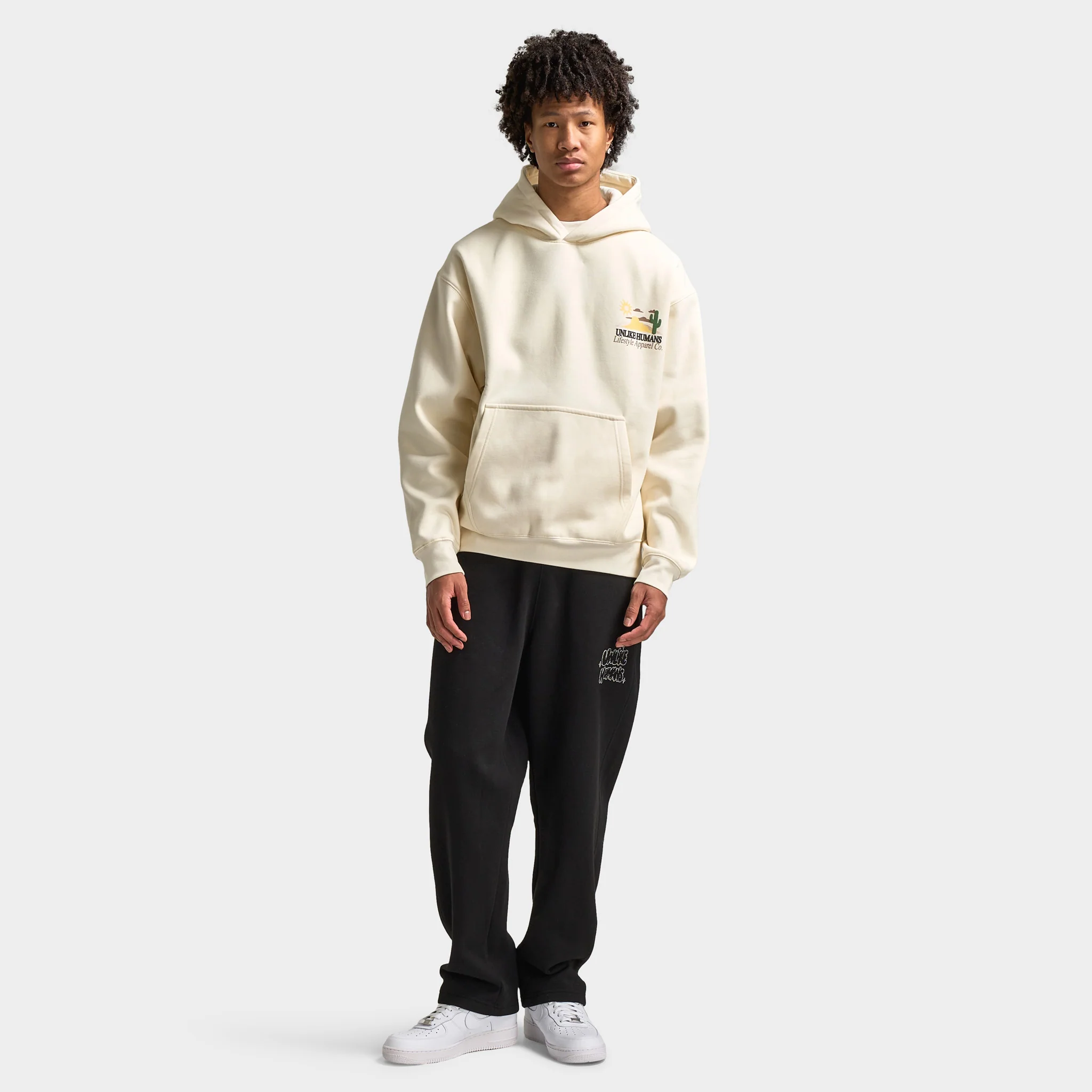 Unlike Humans Desert Hoodie / Tofu - Image 6