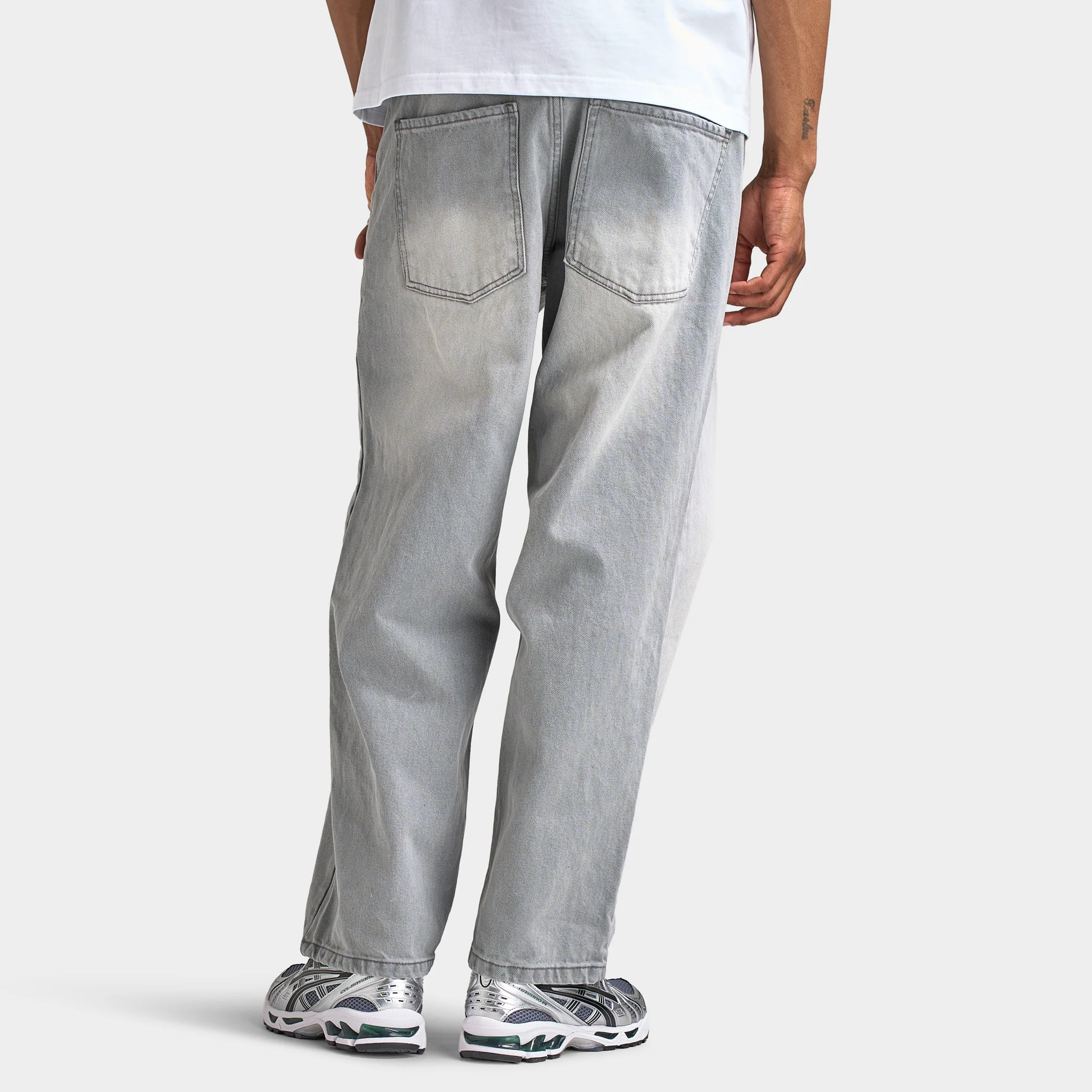 Unlike Humans Helms Jean Grey Wash Denim / Grey - Image 2