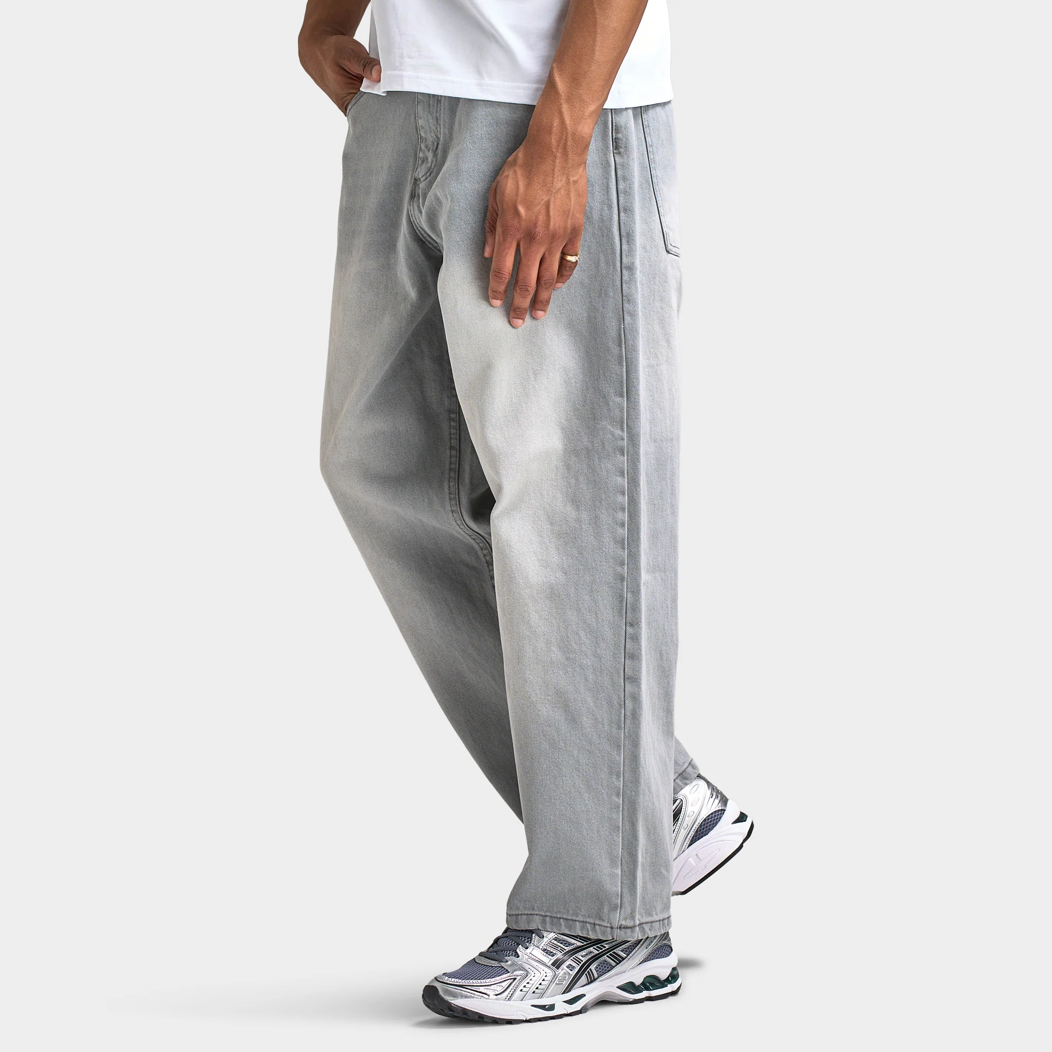 Unlike Humans Helms Jean Grey Wash Denim / Grey - Image 4
