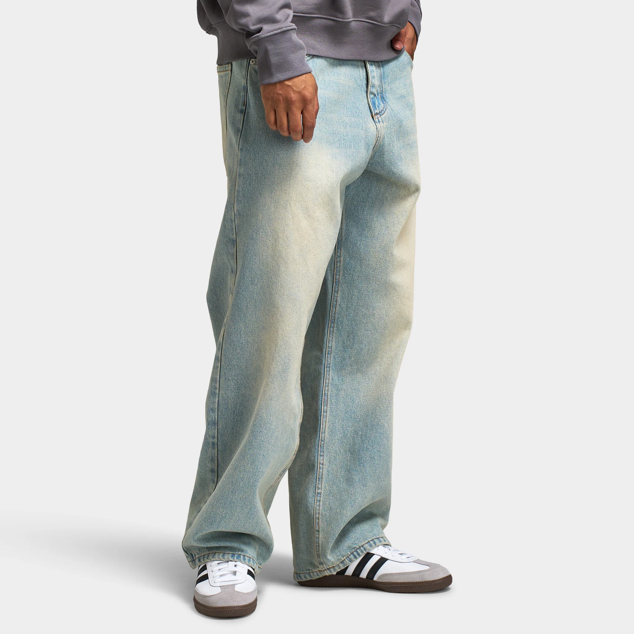 Unlike Humans Helms Jean / Stone Wash - Image 4
