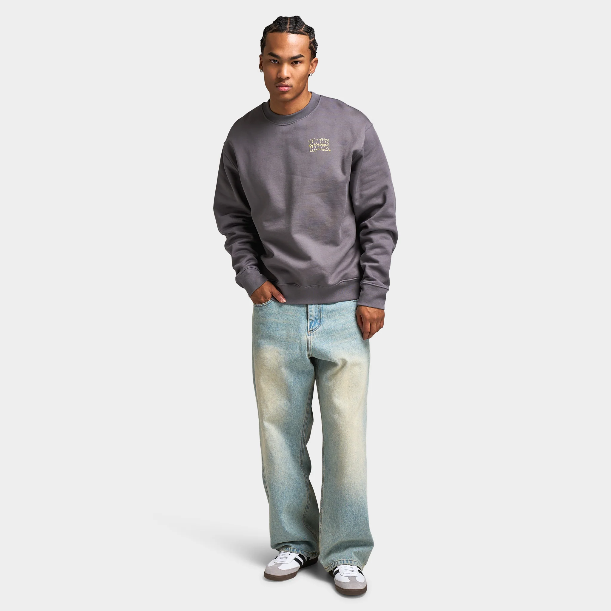 Unlike Humans Helms Jean / Stone Wash - Image 6