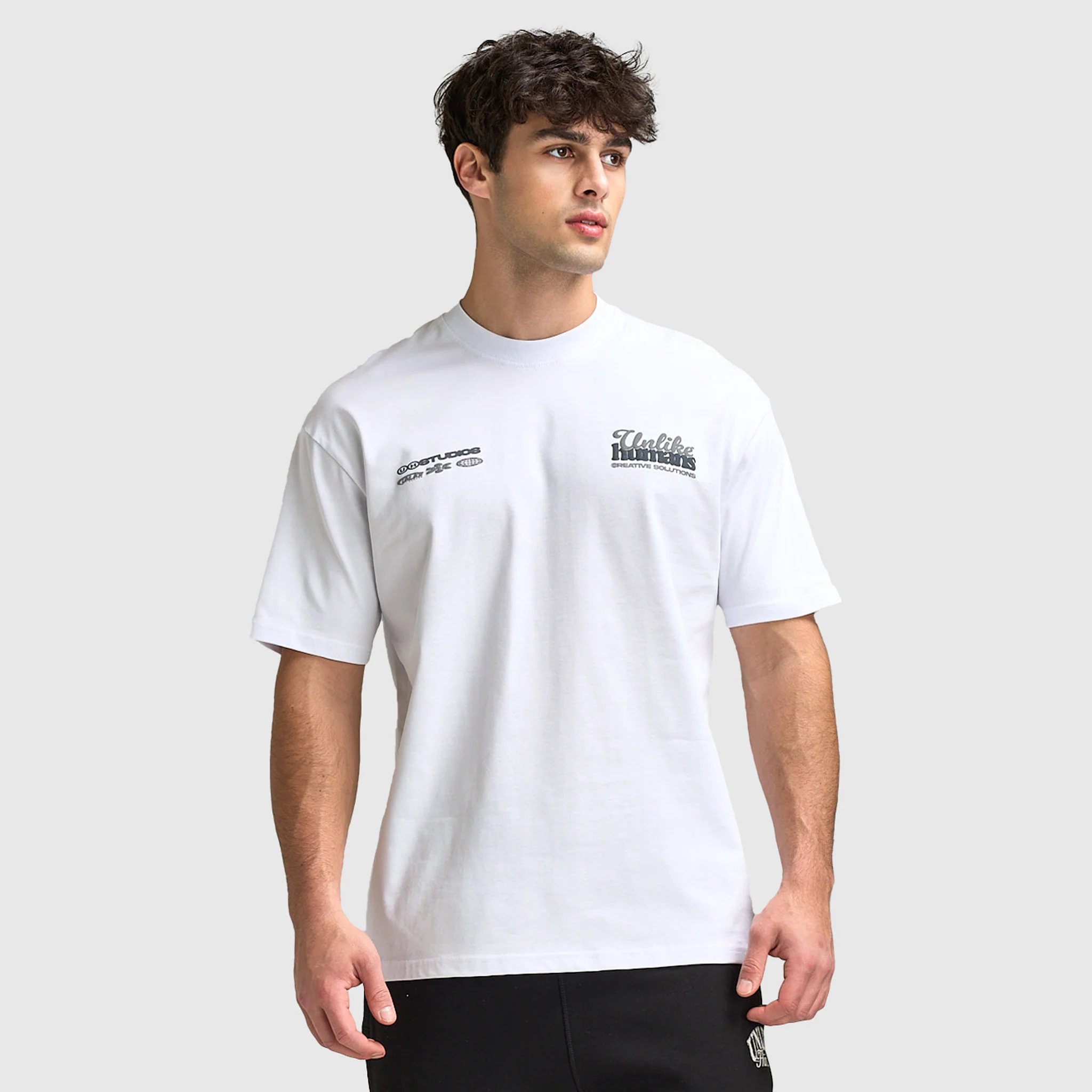Unlike Humans Idea T-Shirt / Optic White - Image 2
