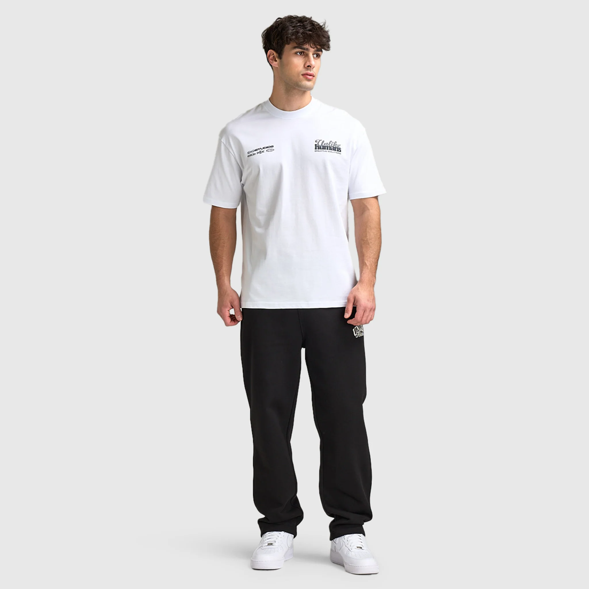 Unlike Humans Idea T-Shirt / Optic White - Image 5