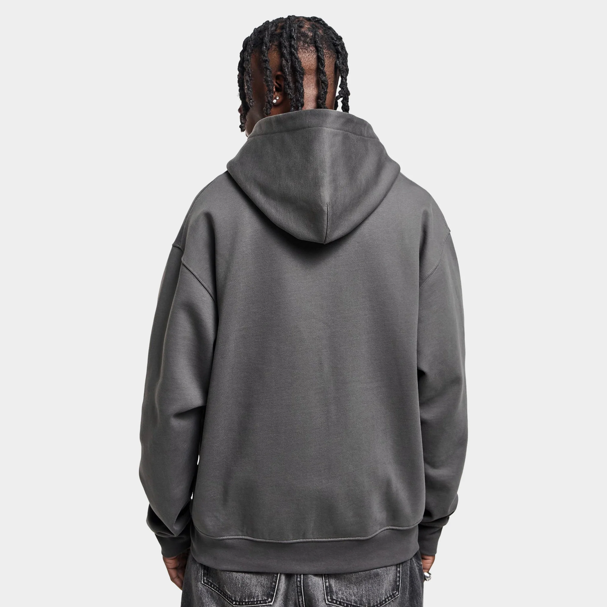 Unlike Humans Inter Full Zip Hoodie / Volcanic Ash - Image 2