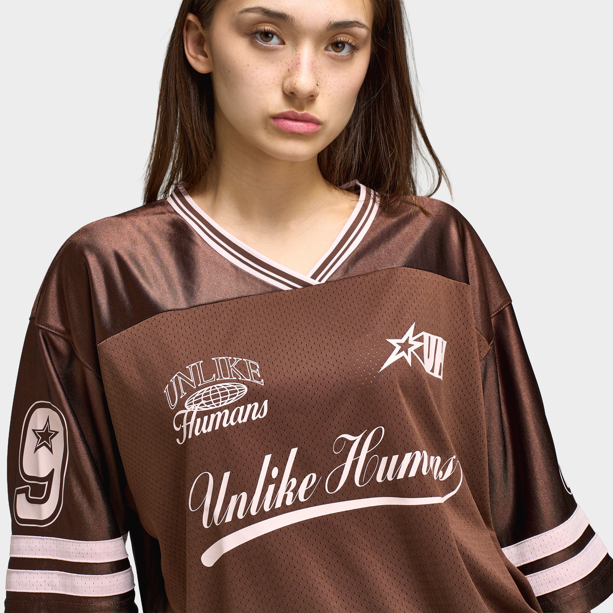 Unlike Humans League Jersey / Chestnut - Image 3