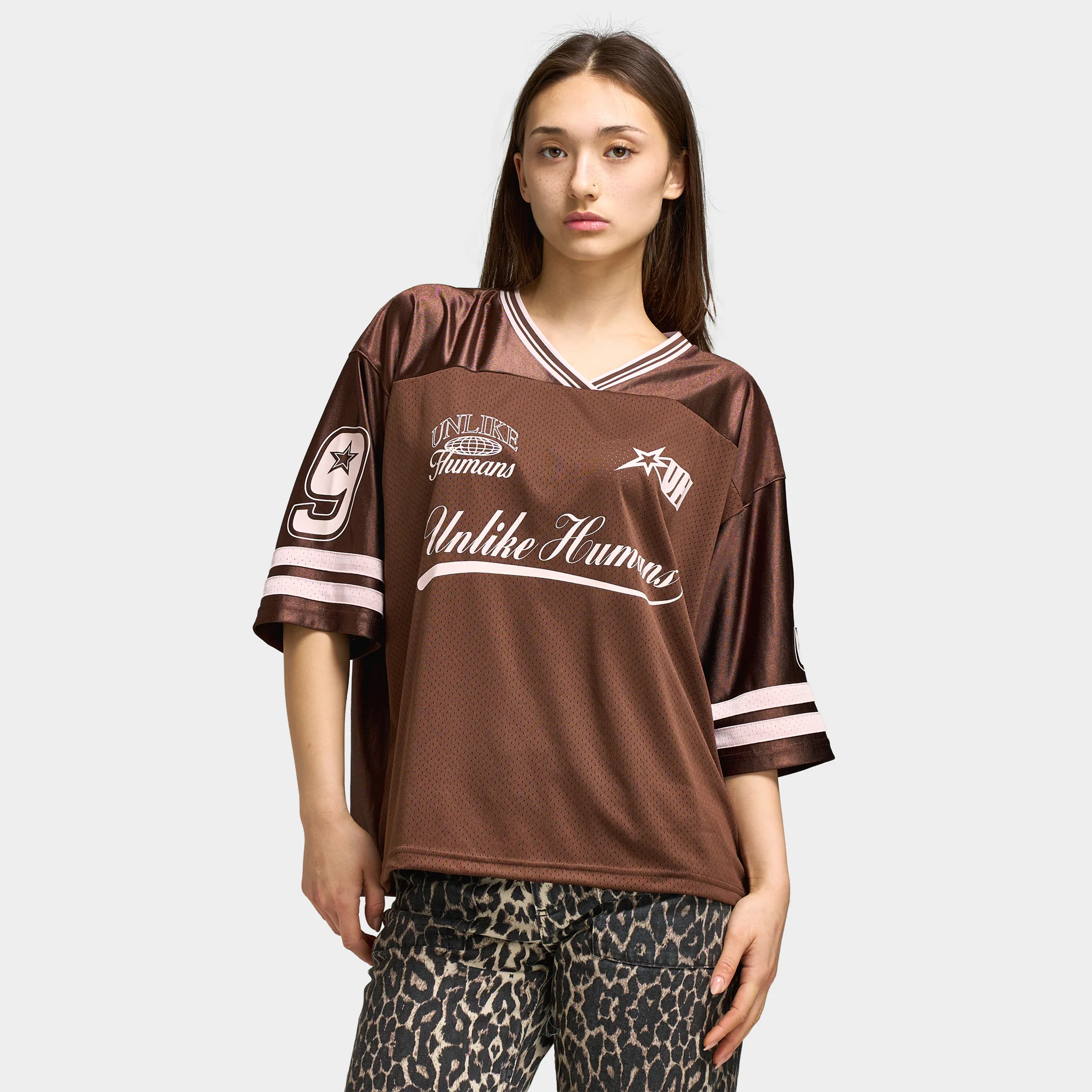 Unlike Humans League Jersey / Chestnut - Image 5