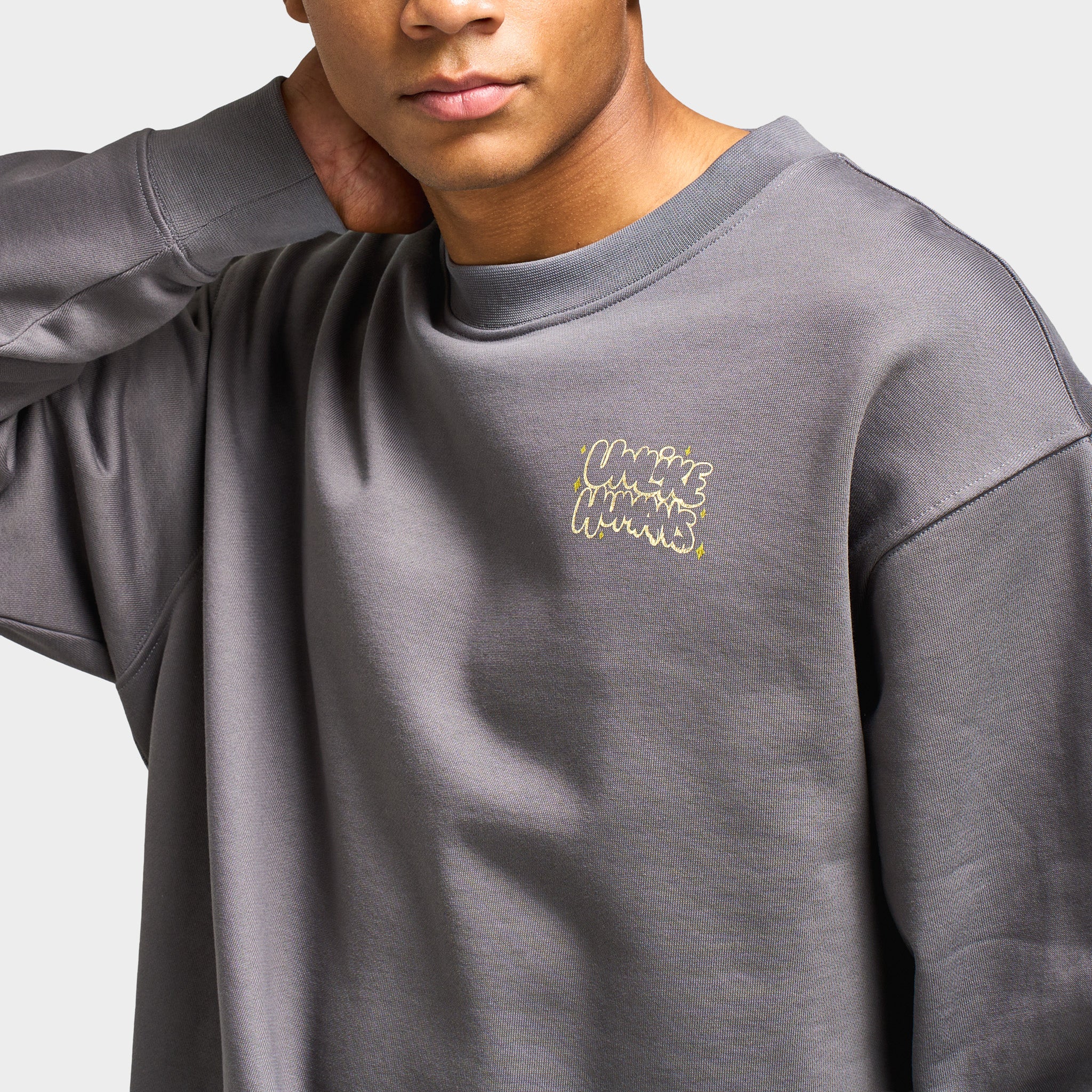 Unlike Humans Margs Crewneck / Thunderstorm - Image 3