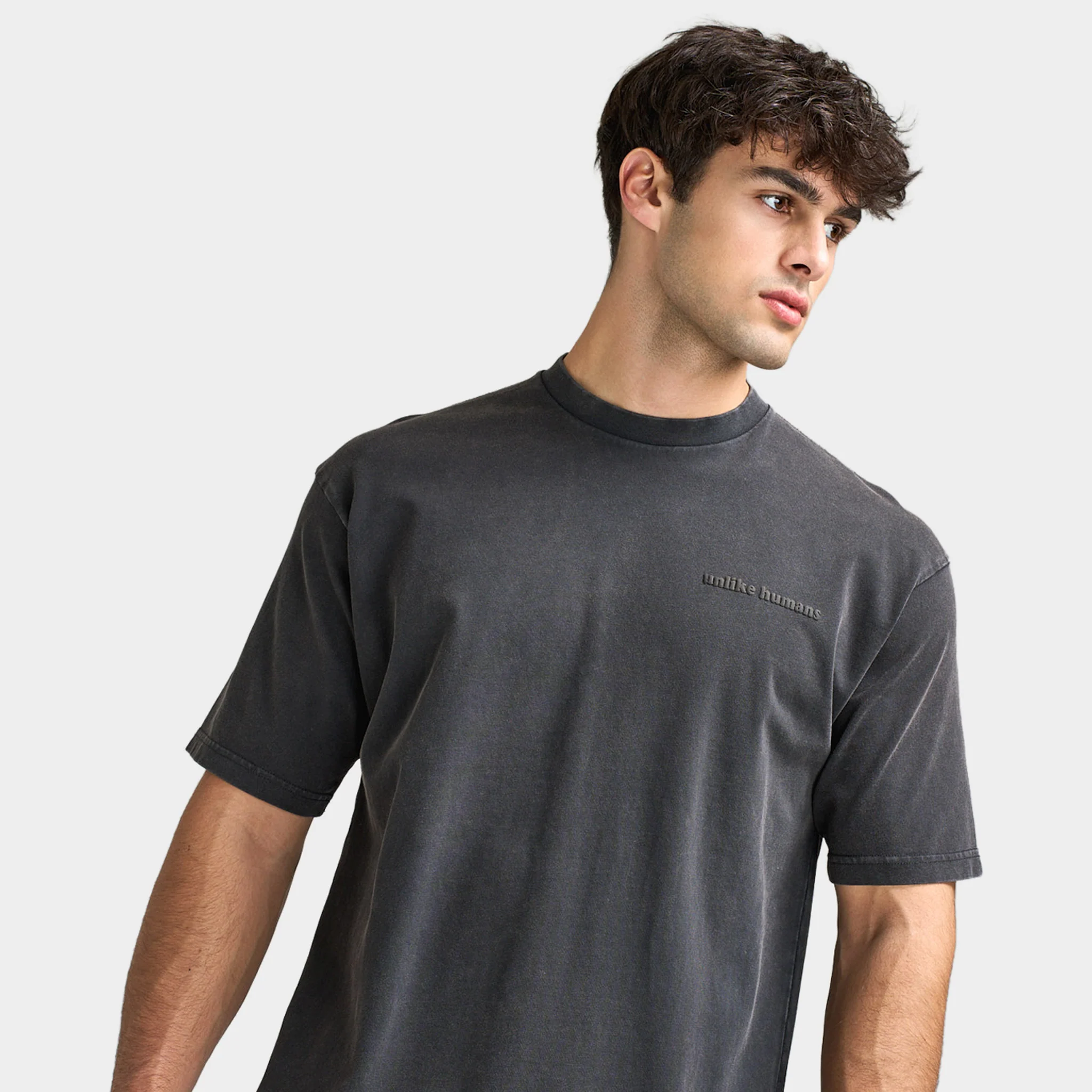 Unlike Humans Pigment T-Shirt / Black - Image 4