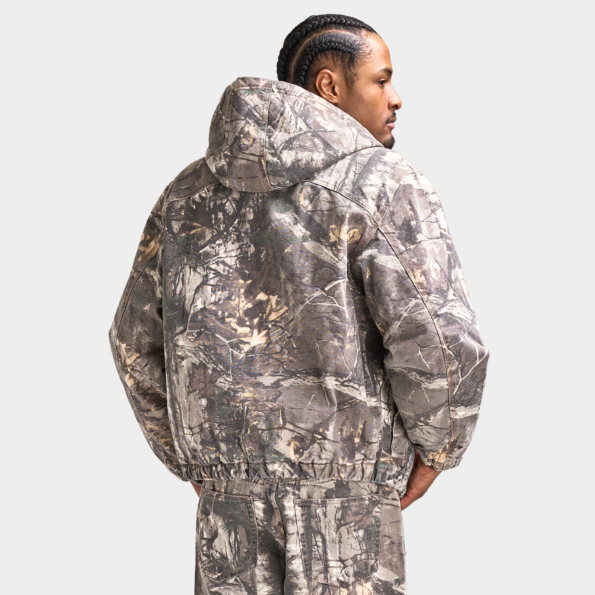 Unlike Humans Savis Jacket / Woodland Camo - Image 2