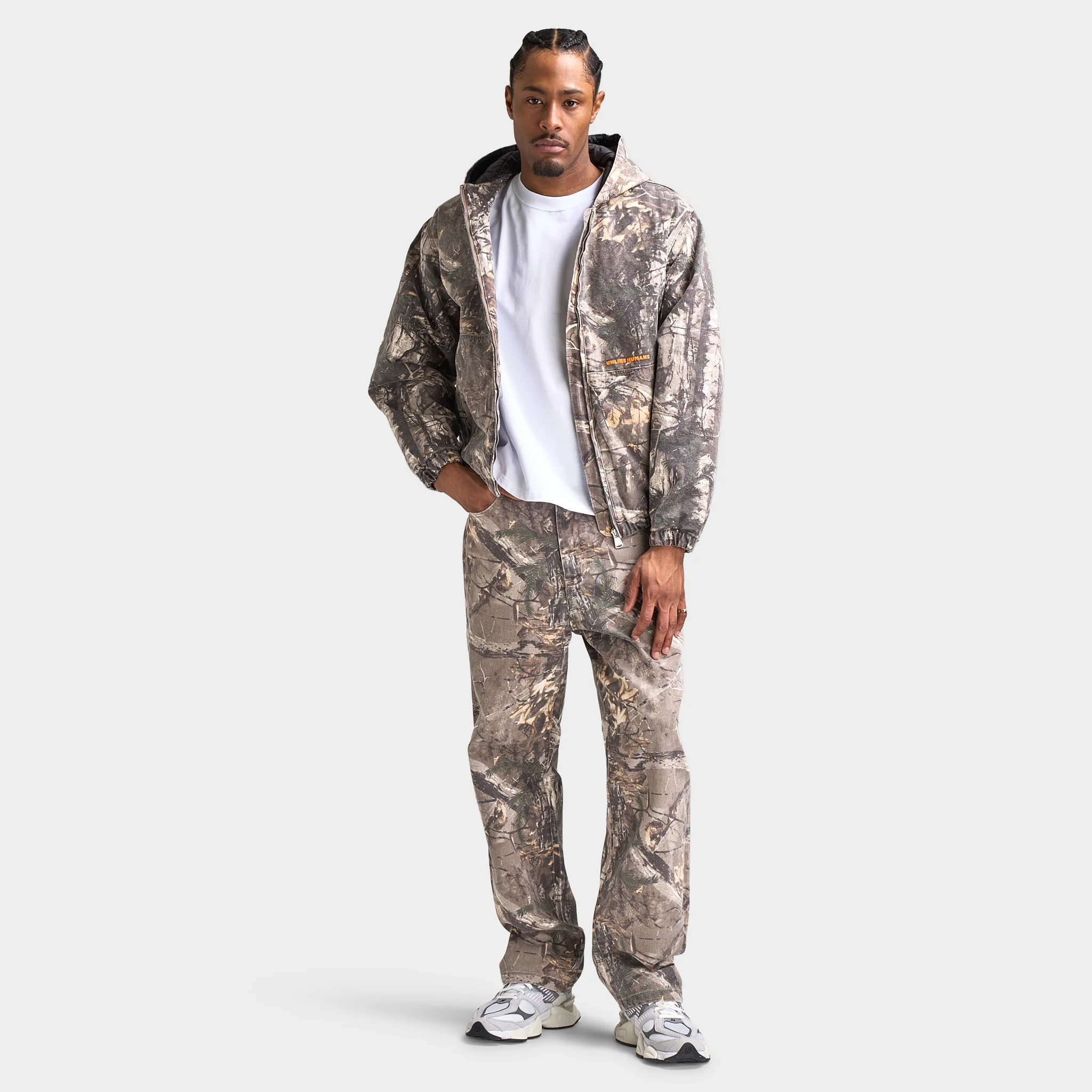 Unlike Humans Savis Jacket / Woodland Camo - Image 5