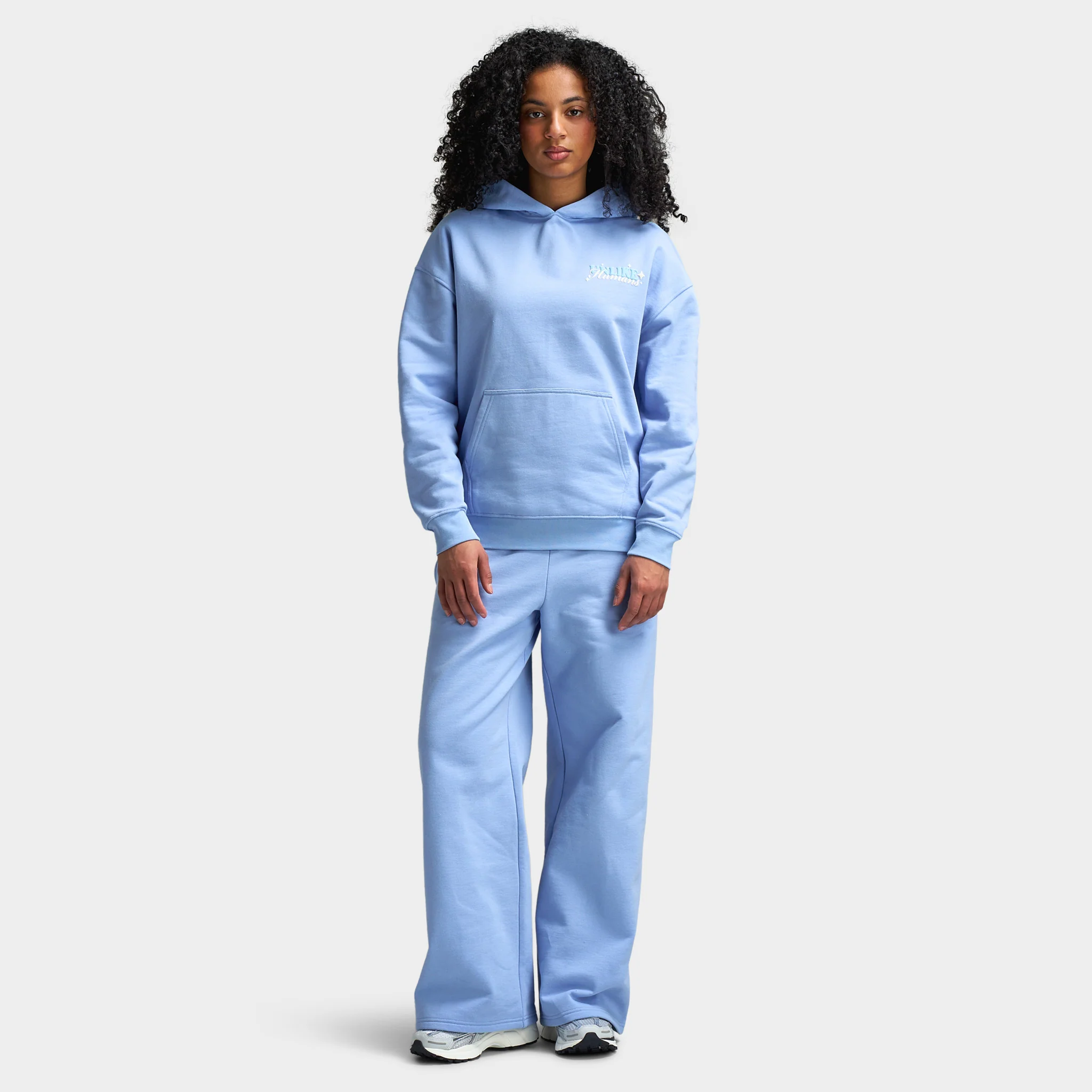 Unlike Humans Sun Hoodie / Blue - Image 6