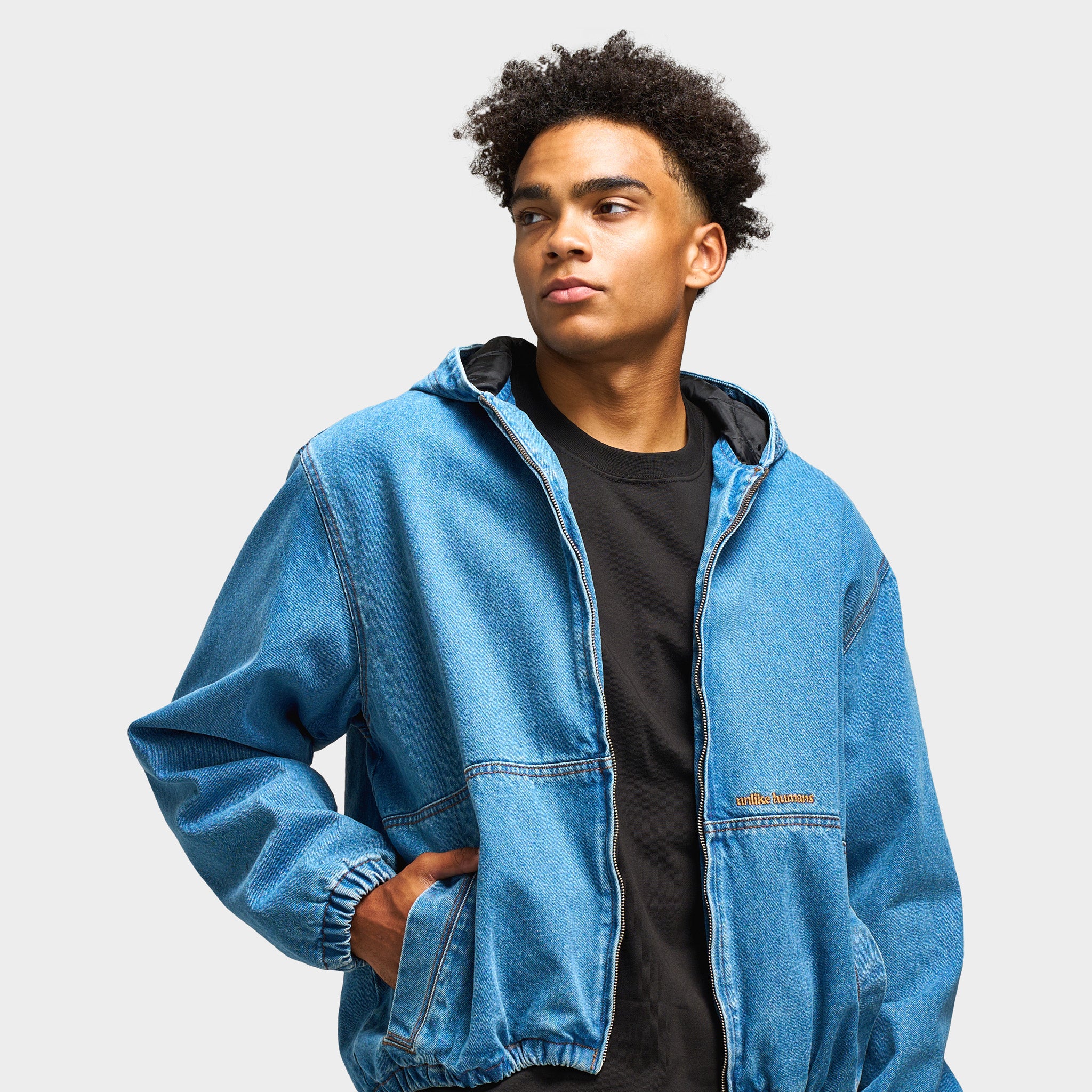 Unlike Humans Travis Jacket / Stone Wash - Image 3