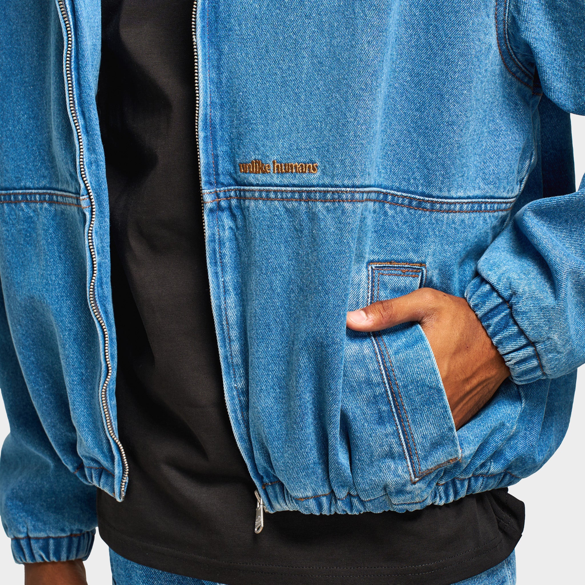 Unlike Humans Travis Jacket / Stone Wash - Image 4