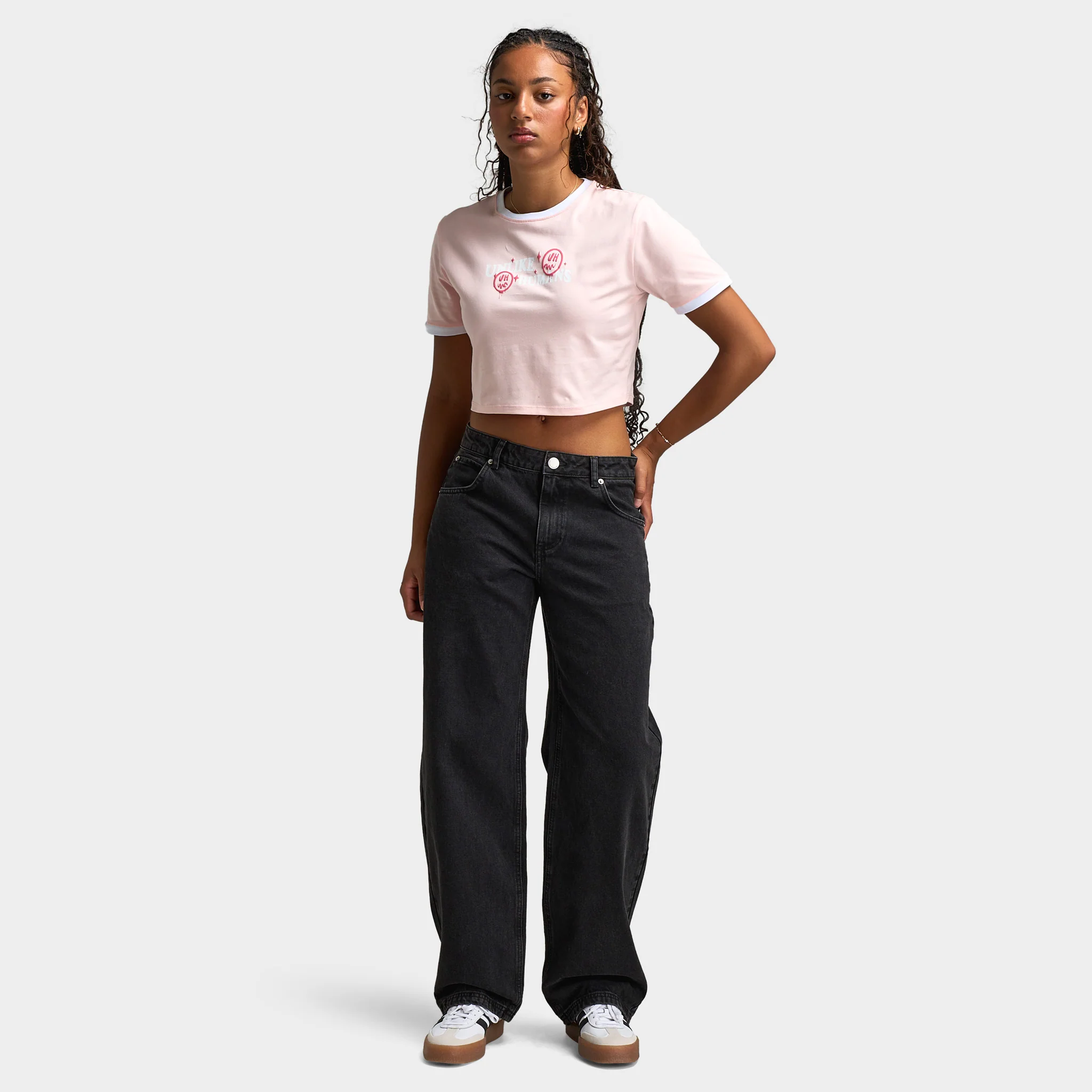 Unlike Humans Women's Slim Tee / Blossom - Image 6
