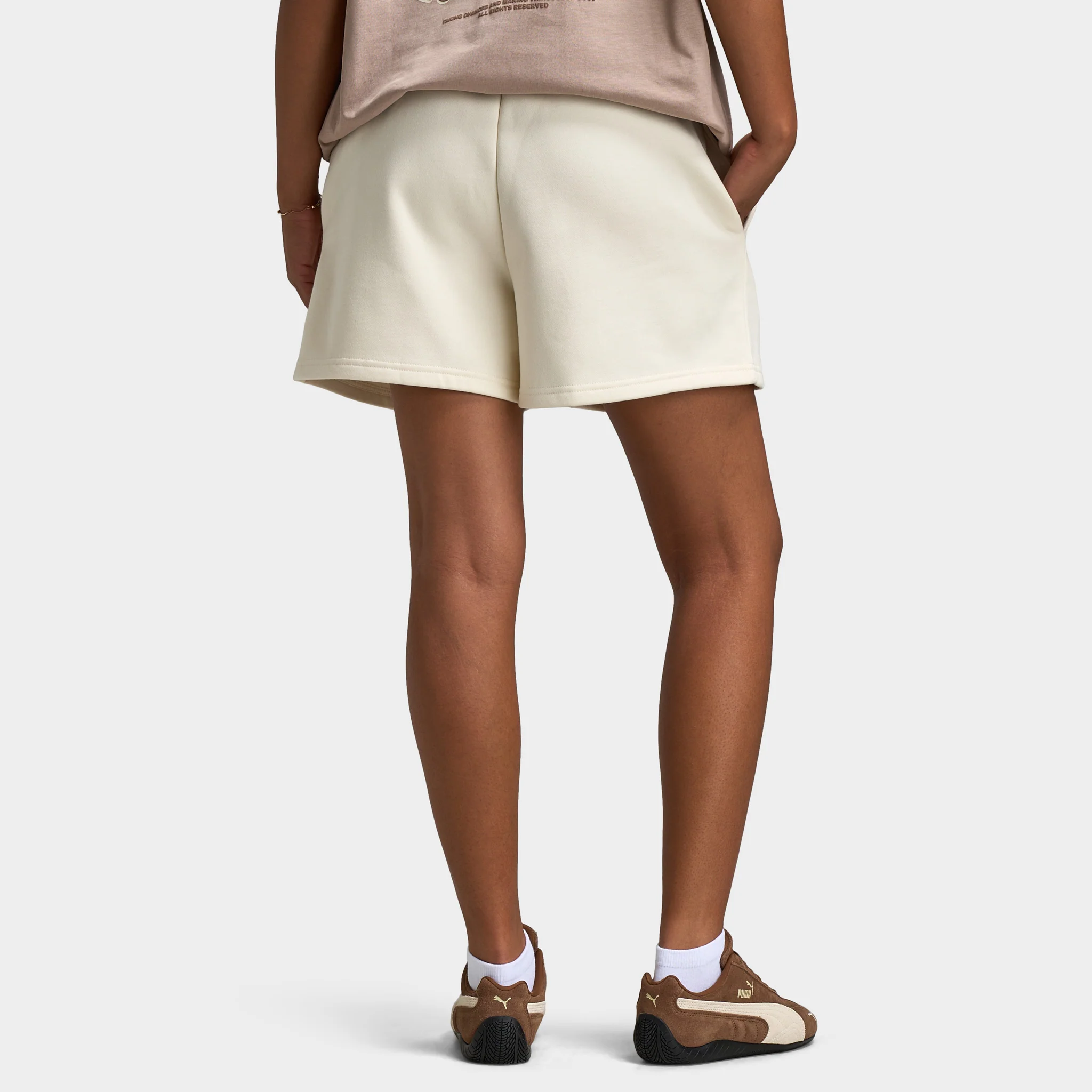 Unlike Humans Women's Wave Shorts / Tofu - Image 2