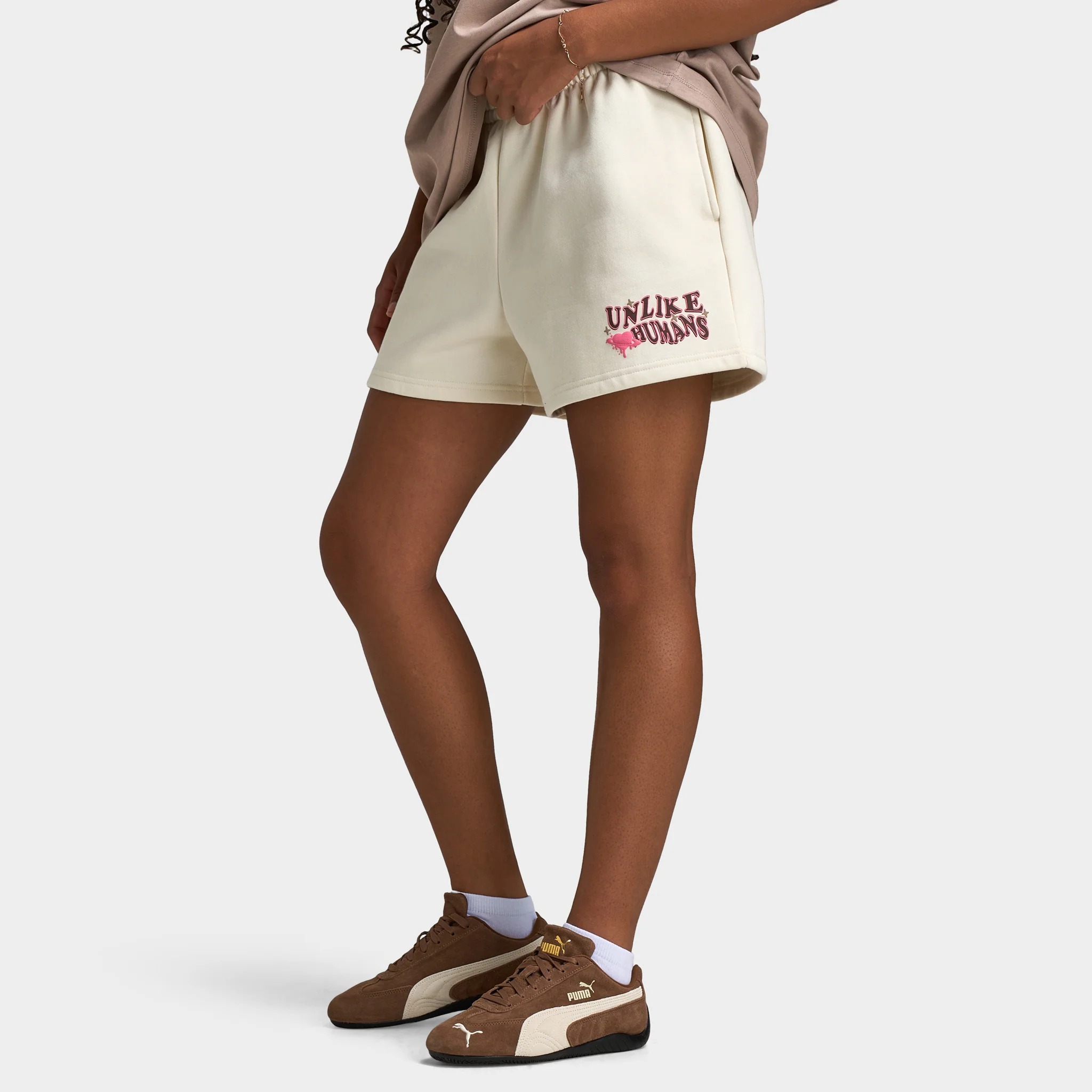Unlike Humans Women's Wave Shorts / Tofu - Image 3
