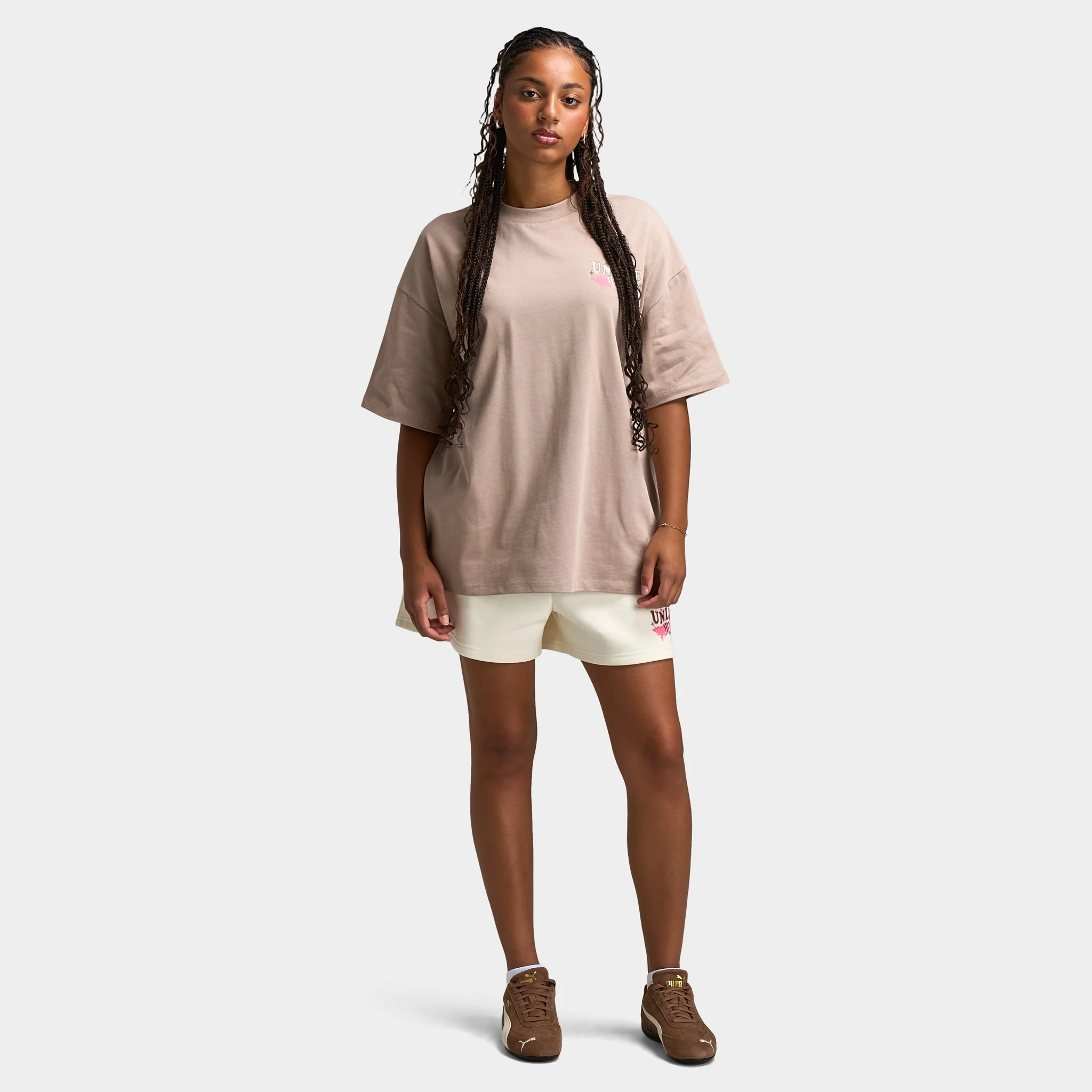 Unlike Humans Women's Wave Shorts / Tofu - Image 6