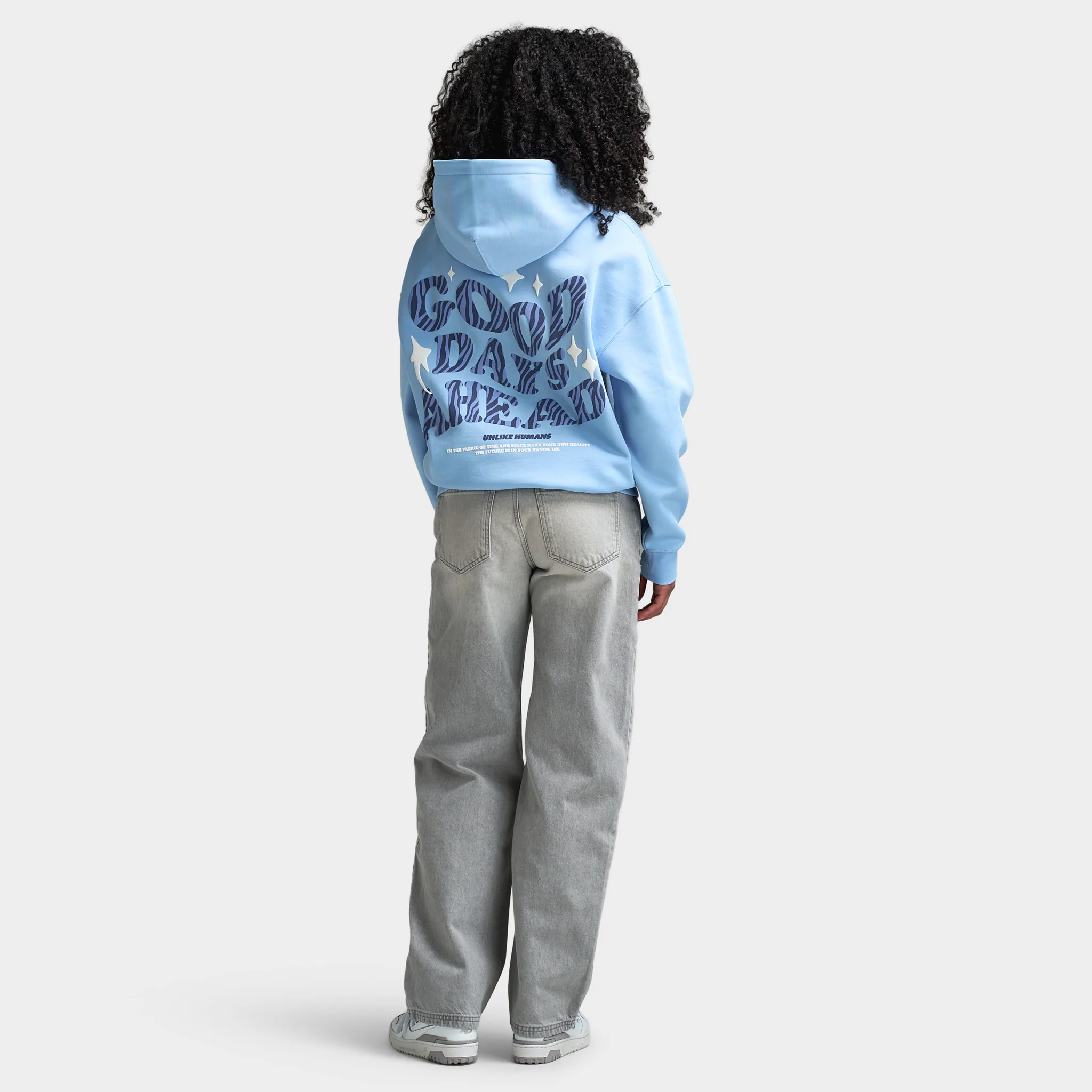 Unlike Humans Zebra Days Hoodie / Dutch canal - Image 6