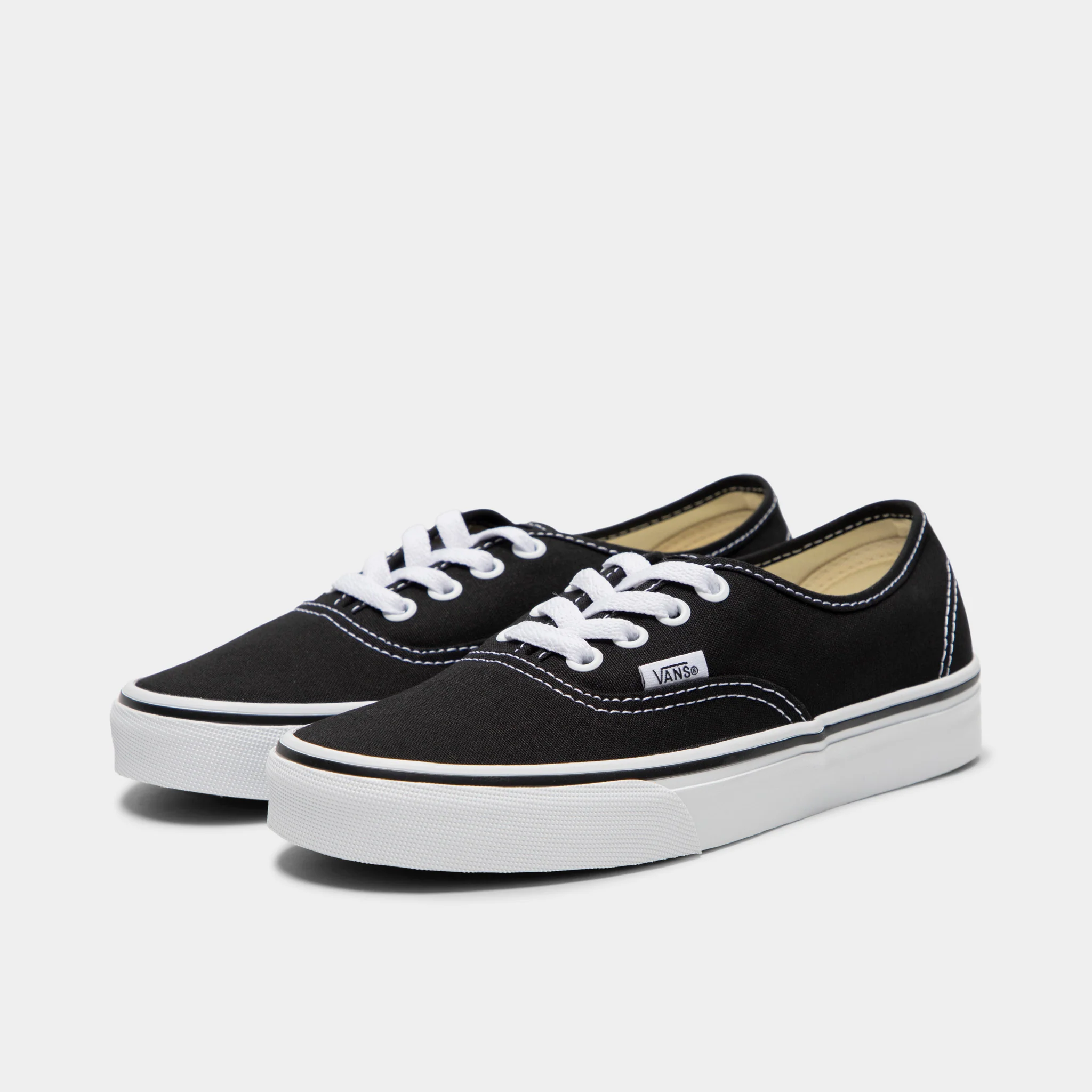 Vans Juniors' Authentic / Black - Image 2