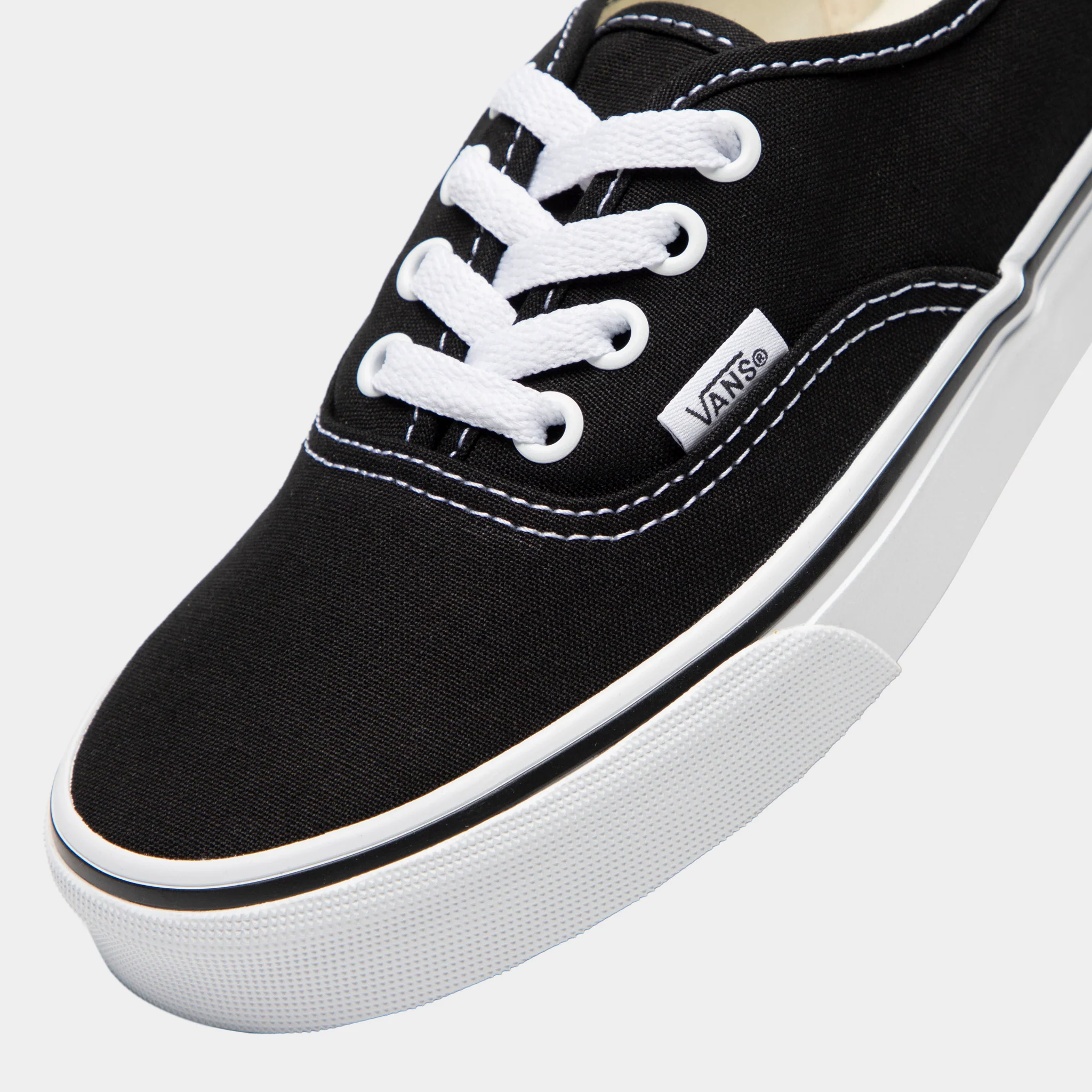 Vans Juniors' Authentic / Black - Image 3