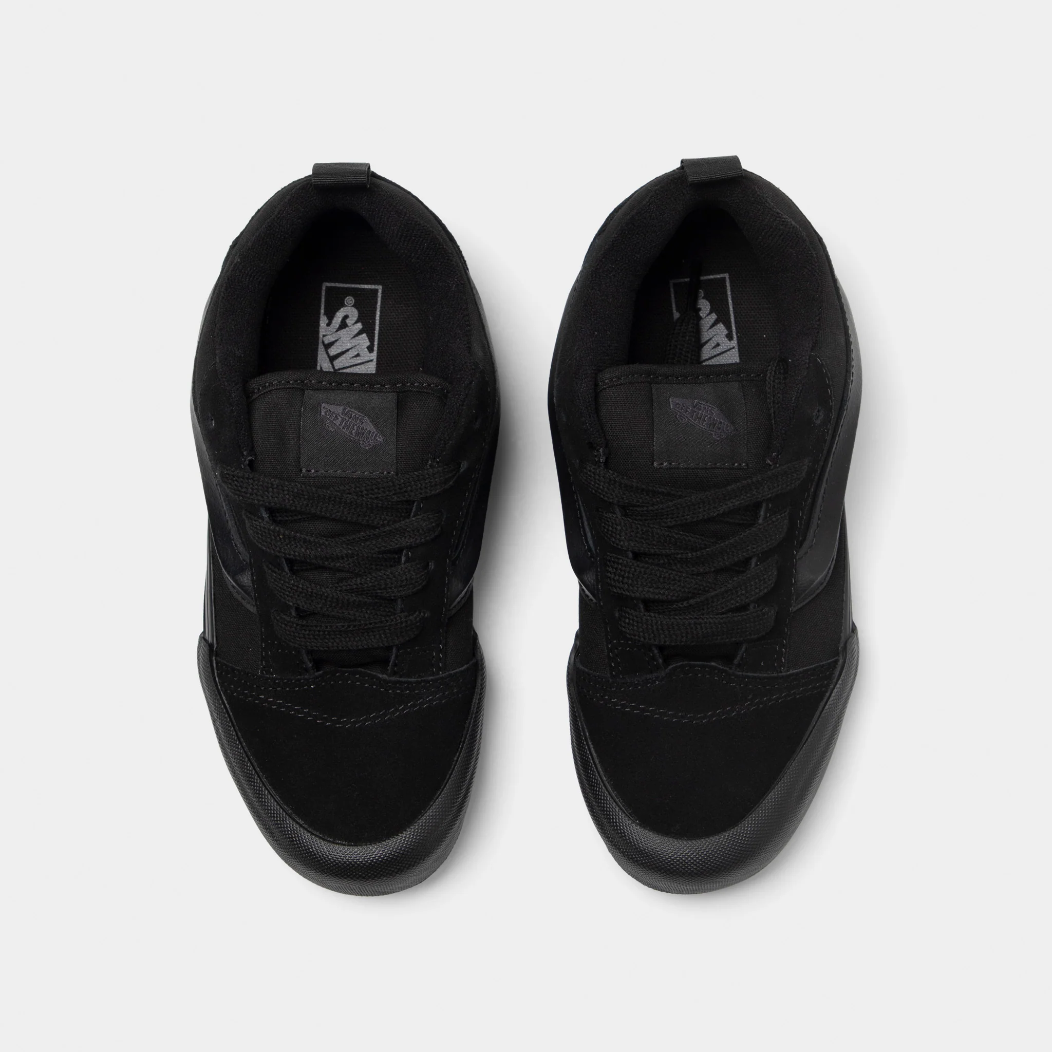 Vans Juniors' Knu Skool Black / Black - Image 5