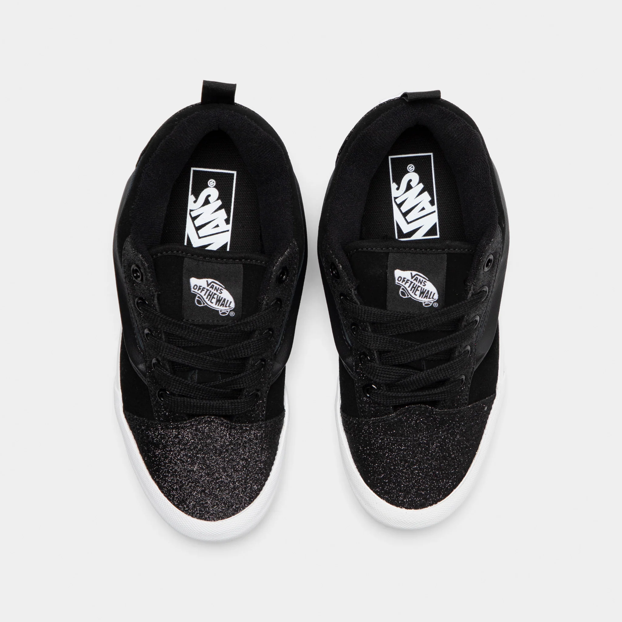 Vans Juniors' Knu Skool / Dazzled Black - Image 5