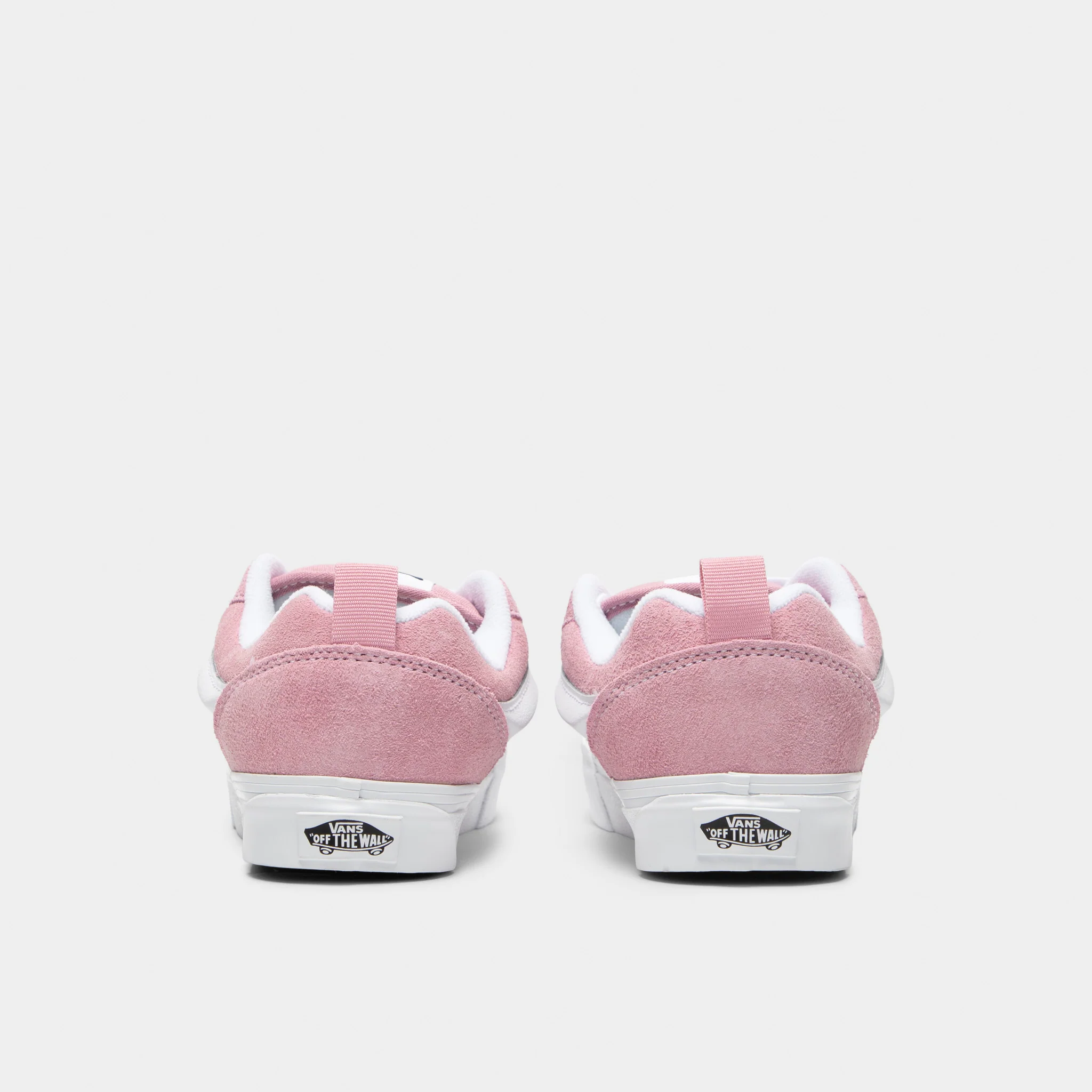 Vans Juniors' Knu Skool Pink Dawn / White - Image 4