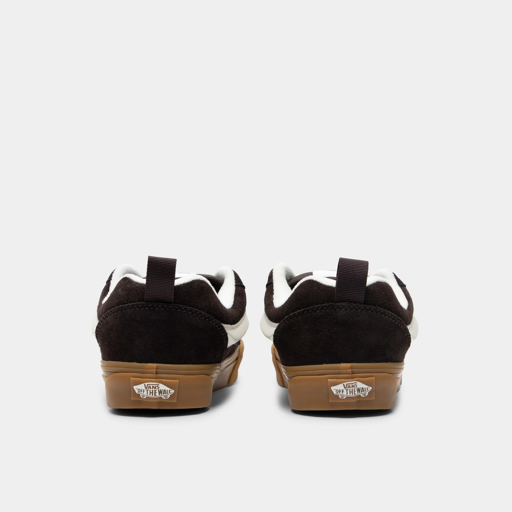 Vans Knu Skool Brown / White - Gum - Image 4