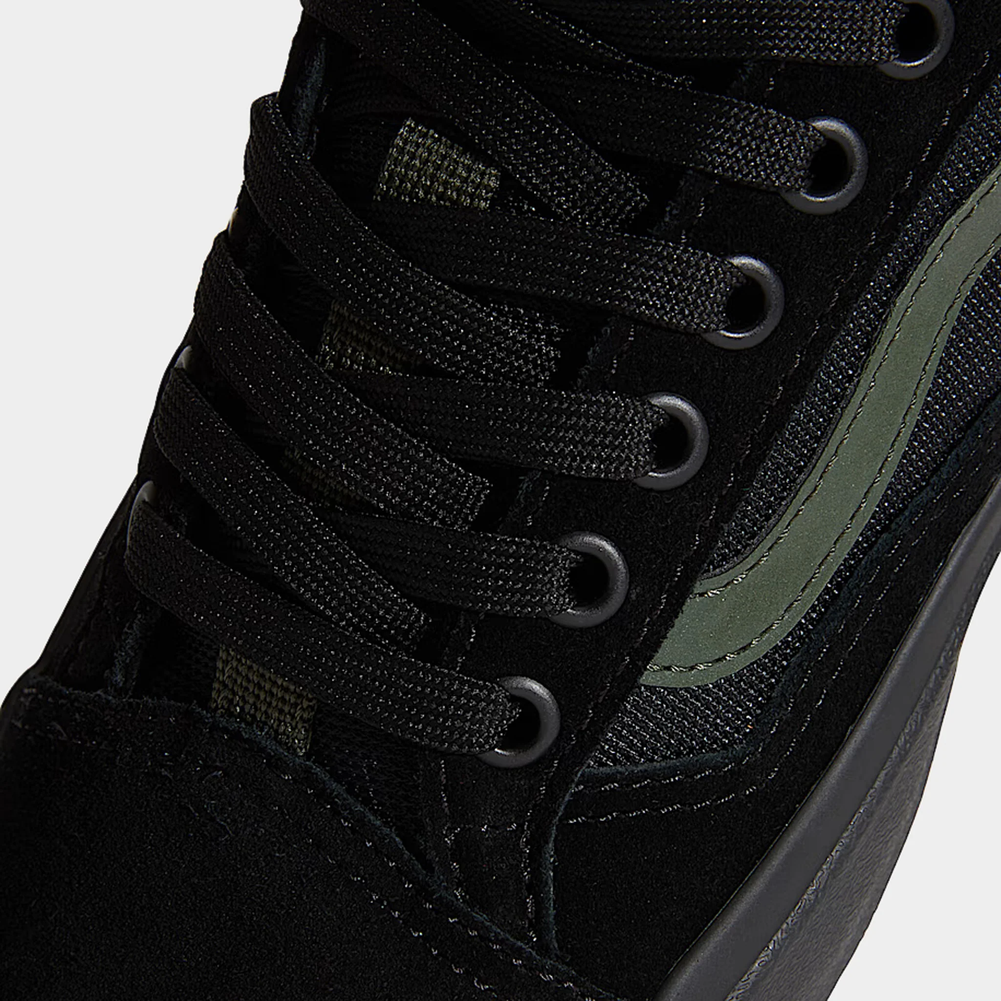 Vans Old Skool 36 + Atiba Black / Dark Green - Image 3