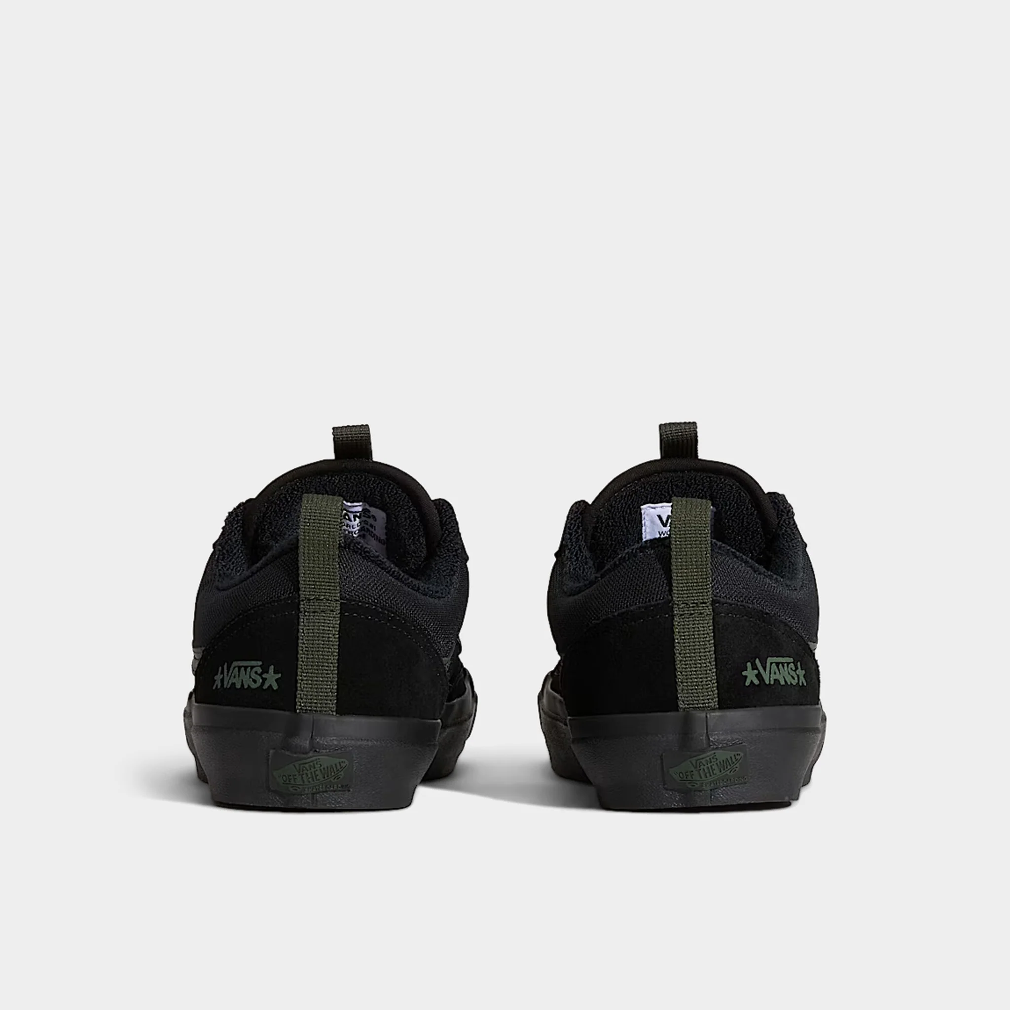 Vans Old Skool 36 + Atiba Black / Dark Green - Image 4