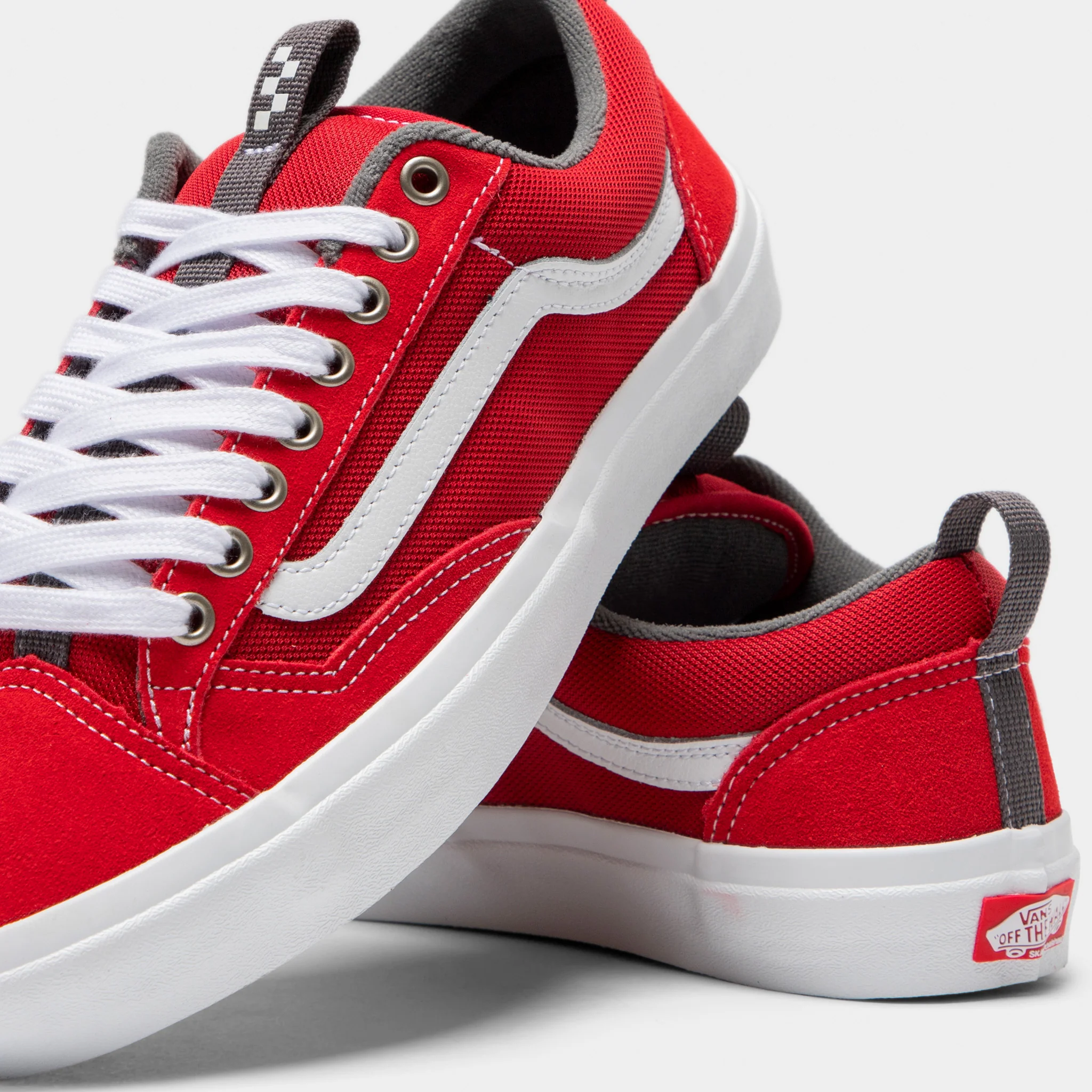 Vans Old Skool 36 + Red / White - Image 4