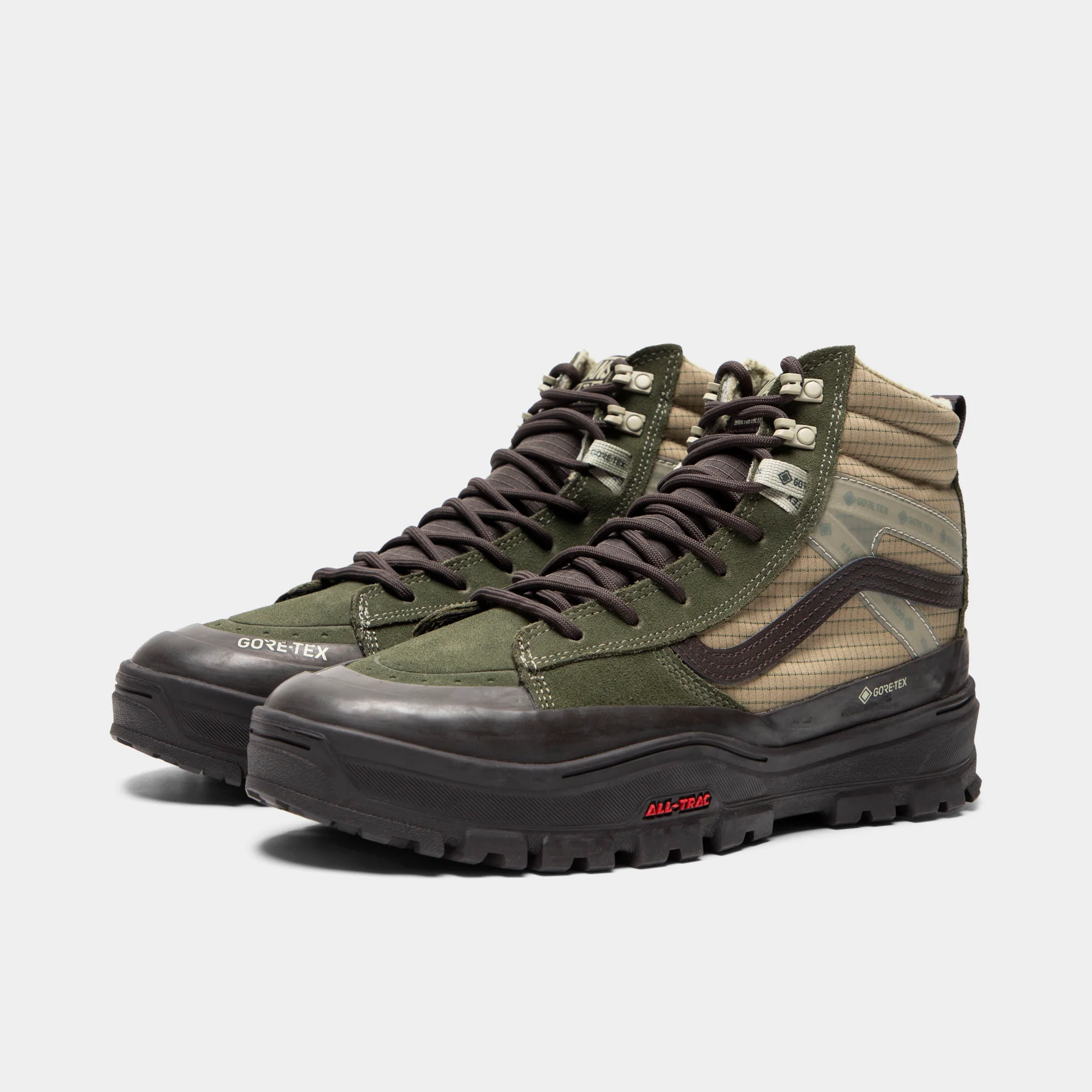 Vans SK8 Hi Goretex Olive / Black - Image 2