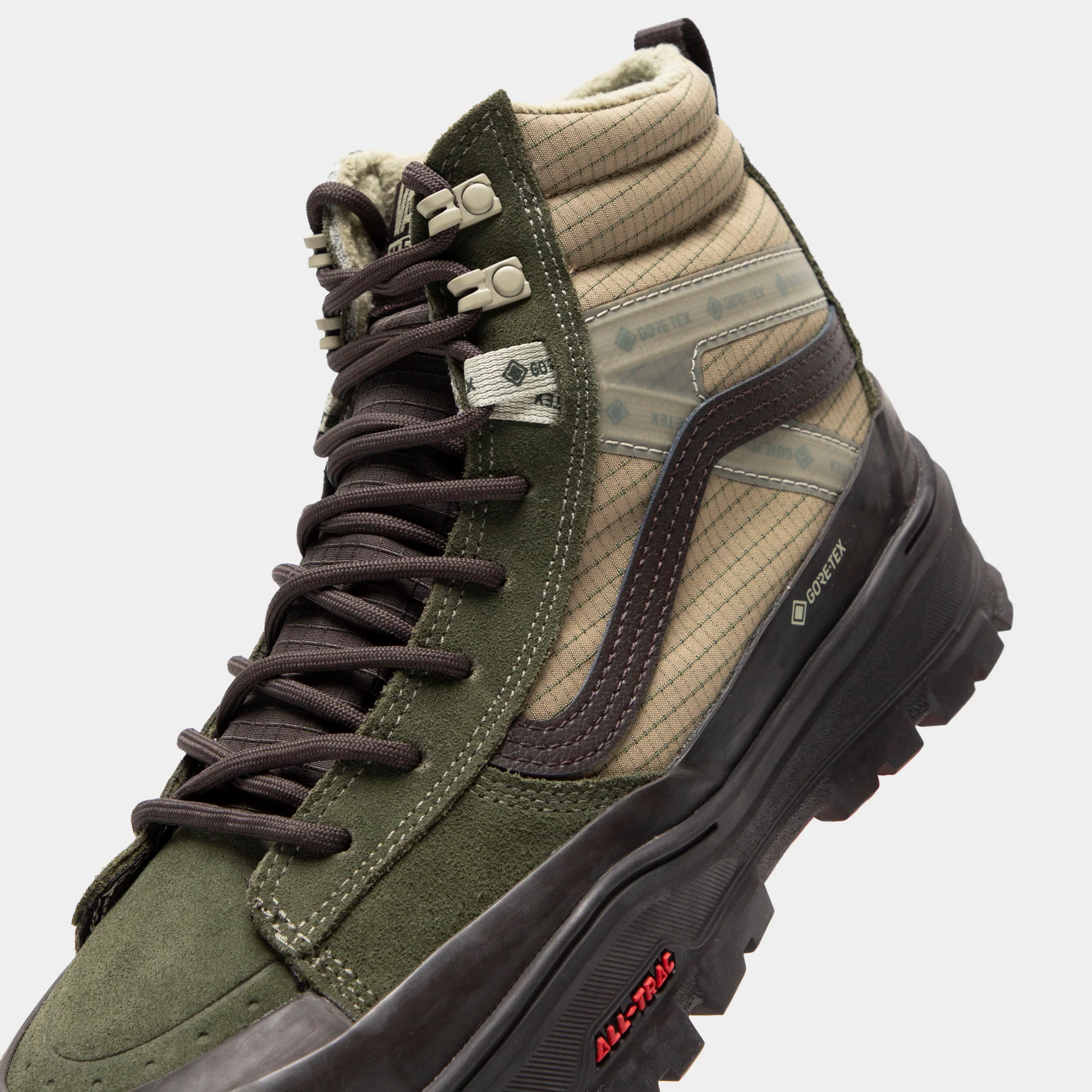 Vans SK8 Hi Goretex Olive / Black - Image 3