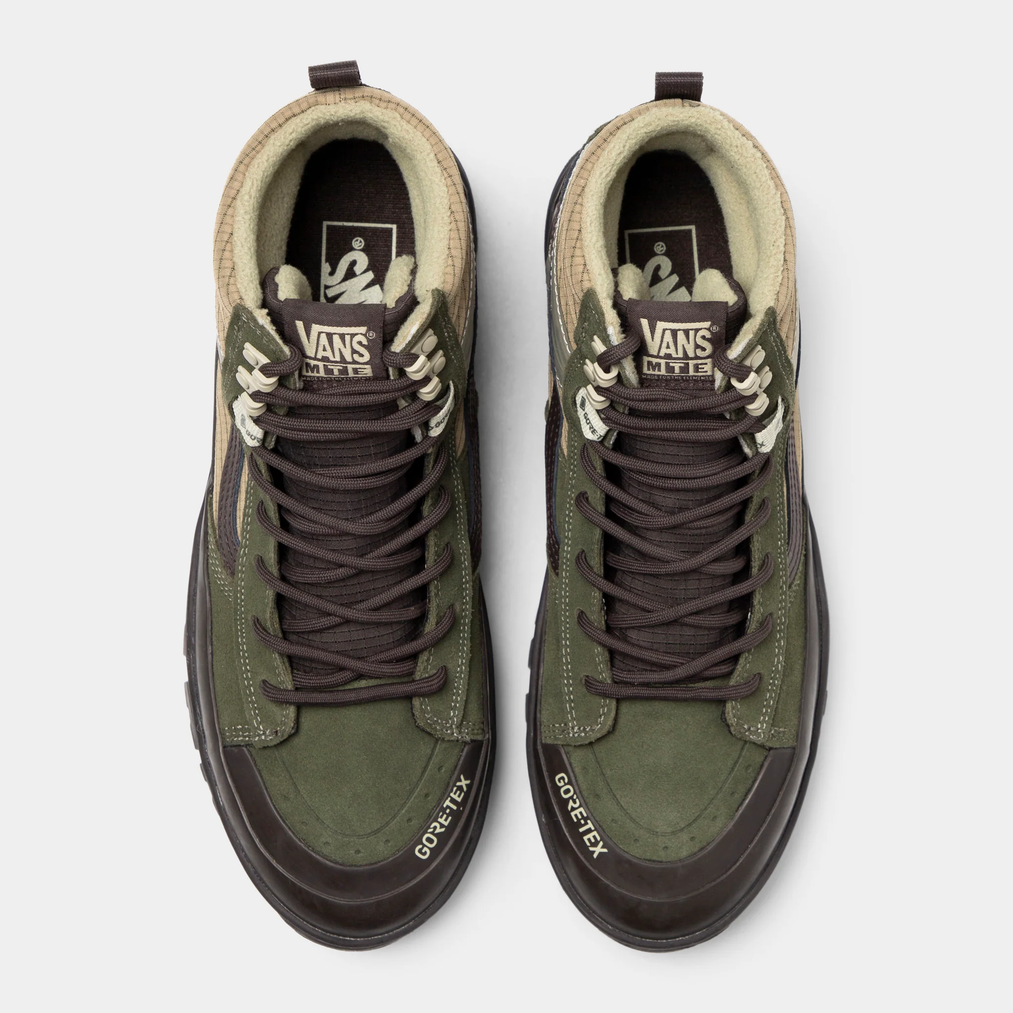 Vans SK8 Hi Goretex Olive / Black - Image 5